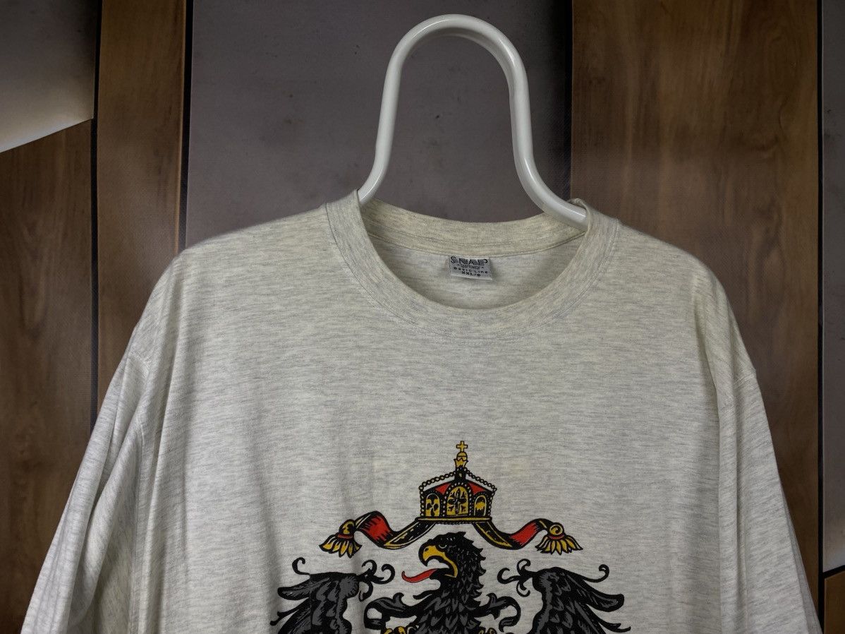 Vintage 🦅Vintage 90s T-Shirt Deutschland VTG Eagle Football Tee 🦅 Size US XXL / EU 58 / 5 - 4 Thumbnail