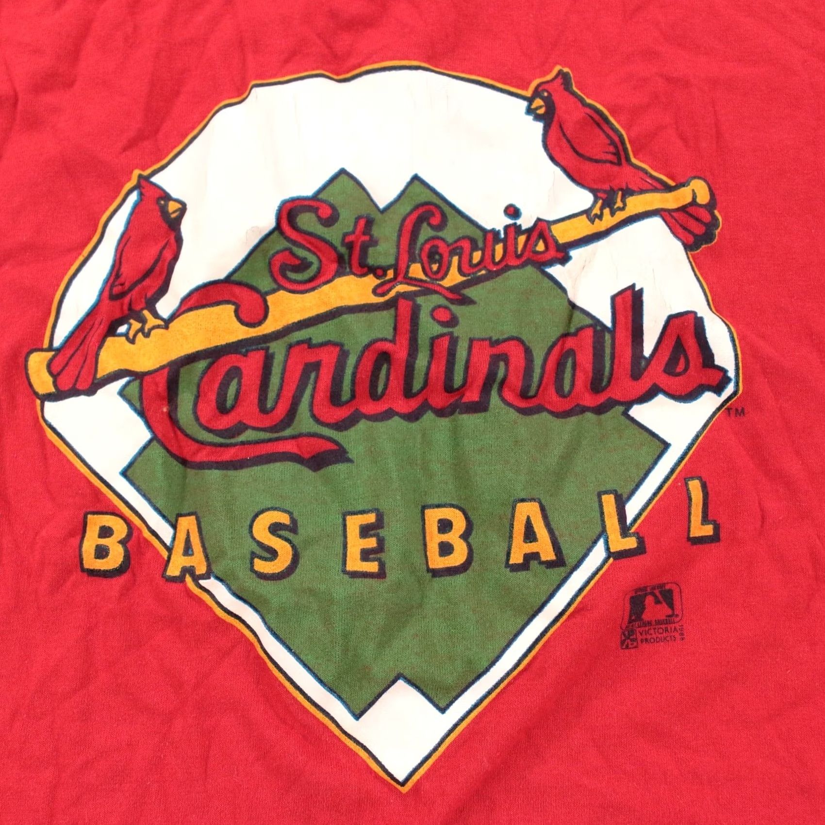 MLB VINTAGE 1988 St Louis Cardinals t-shirt MEDIUM baseball 80s mlb usa Mens Size US M / EU 48-50 / 2 - 3 Thumbnail