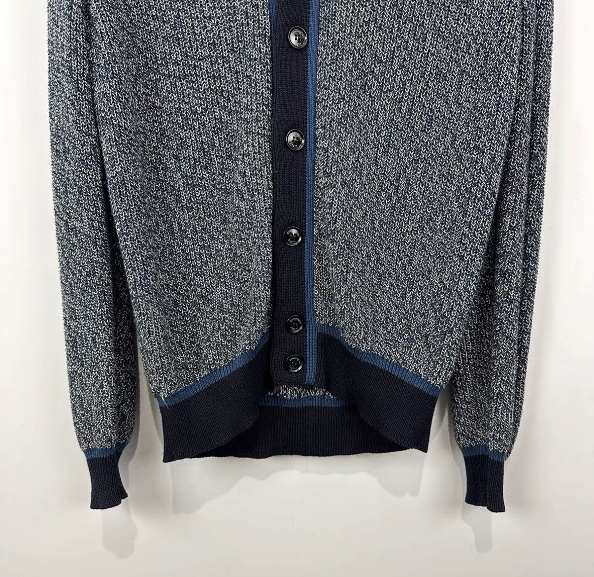 Ermenegildo Zegna Ermenegildo Zegna Knitted Cardigan J42 Size US L / EU 52-54 / 3 - 4 Thumbnail