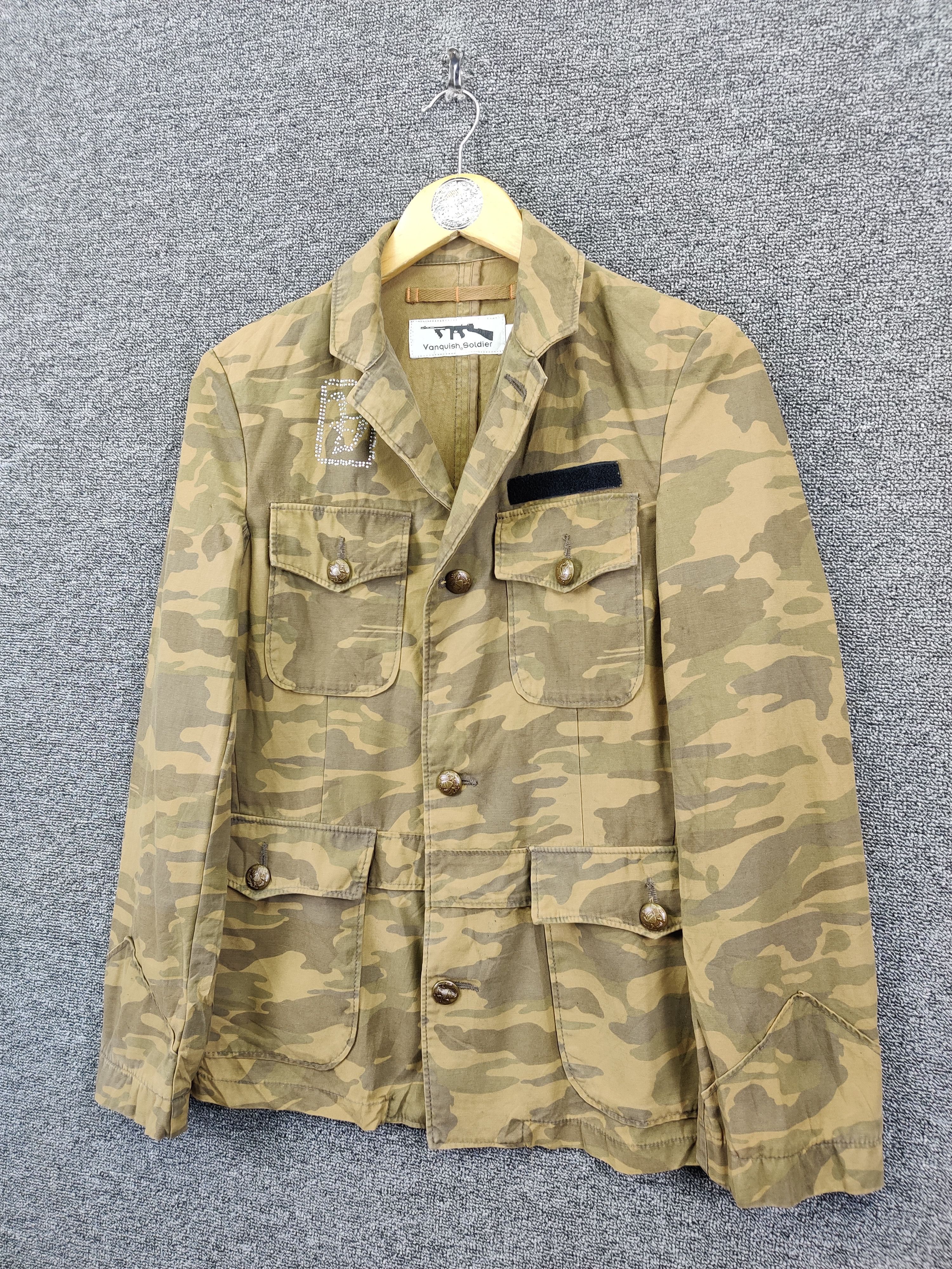 Vanquish Vintage Vanquish Soldier Camouflage Chore Jacket Size US M / EU 48-50 / 2 - 4 Thumbnail