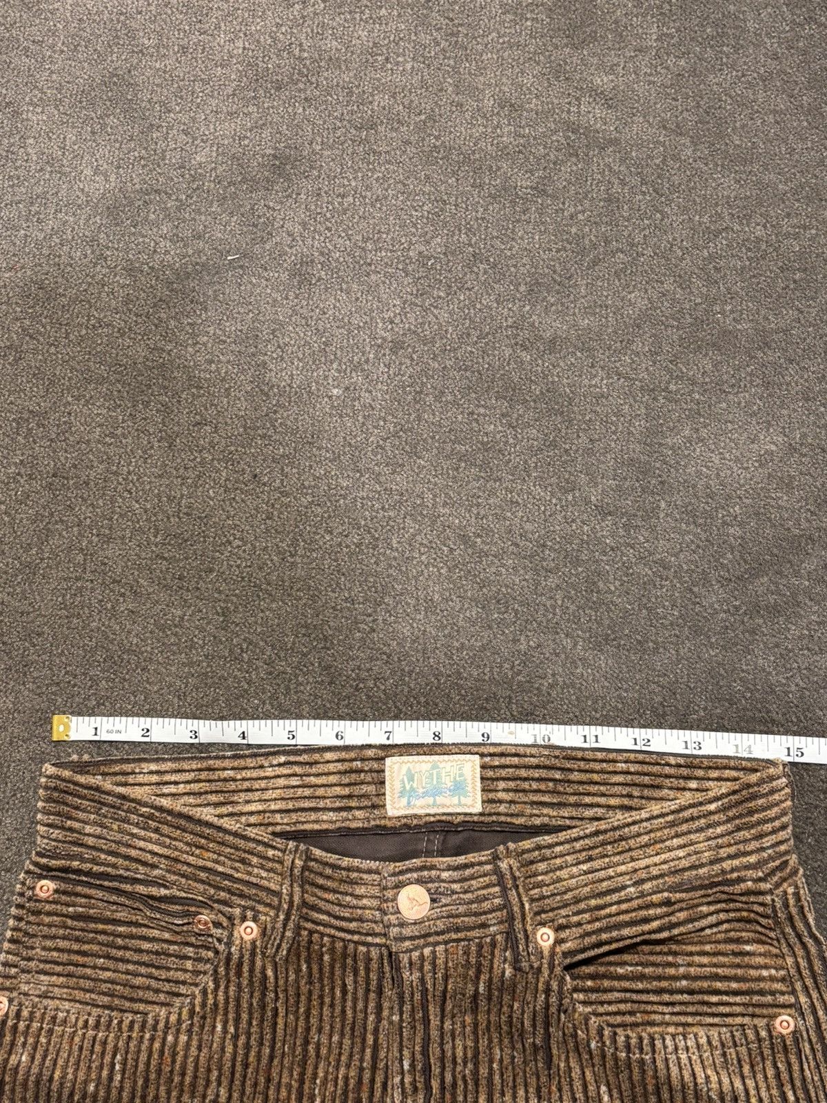 WYTHE Donegal Corduroy Trousers Size US 28 / EU 44 - 5 Thumbnail
