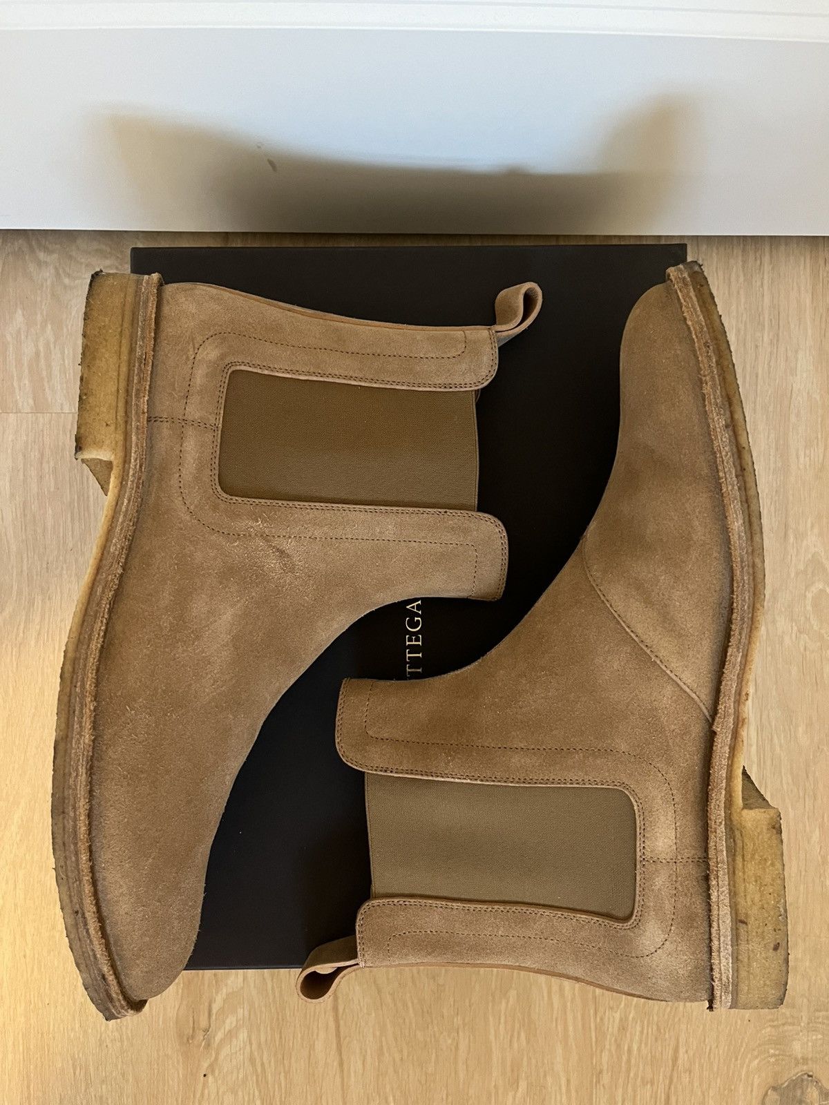 Bottega Veneta Suede Chelsea Boots *LAST PRICE DROP* Size US 12 / EU 45 - 4 Thumbnail