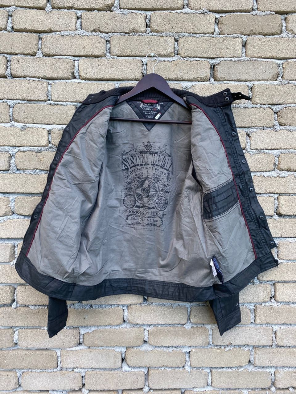 Tommy Hilfiger Tommy Hilfiger Denim Biker Style Jacket Size US M / EU 48-50 / 2 - 8 Thumbnail