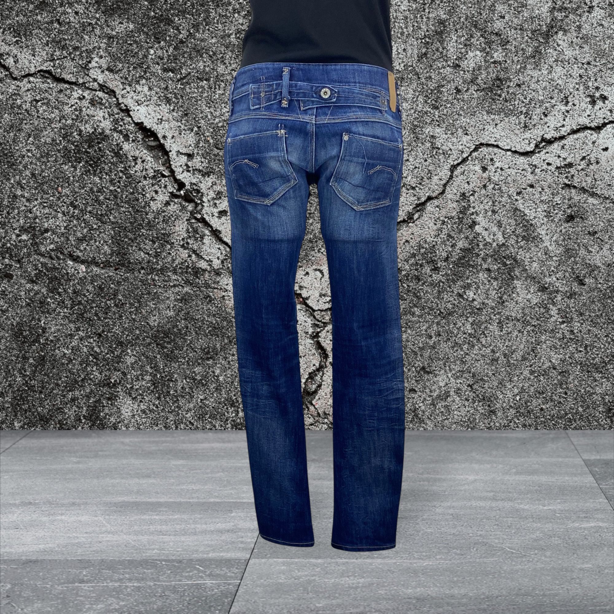 G-Star G-star Jeans Skinny Low Rise Jeans Size 26" / US 2 / IT 38 - 2 Thumbnail