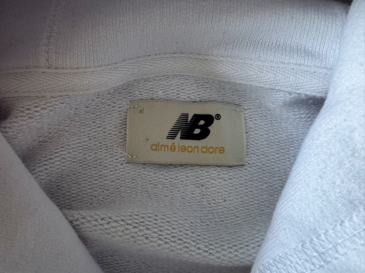 Aime Leon Dore × New Balance New Balance Aime Leon Dore White Hoodie Size US XL / EU 56 / 4 - 4 Thumbnail