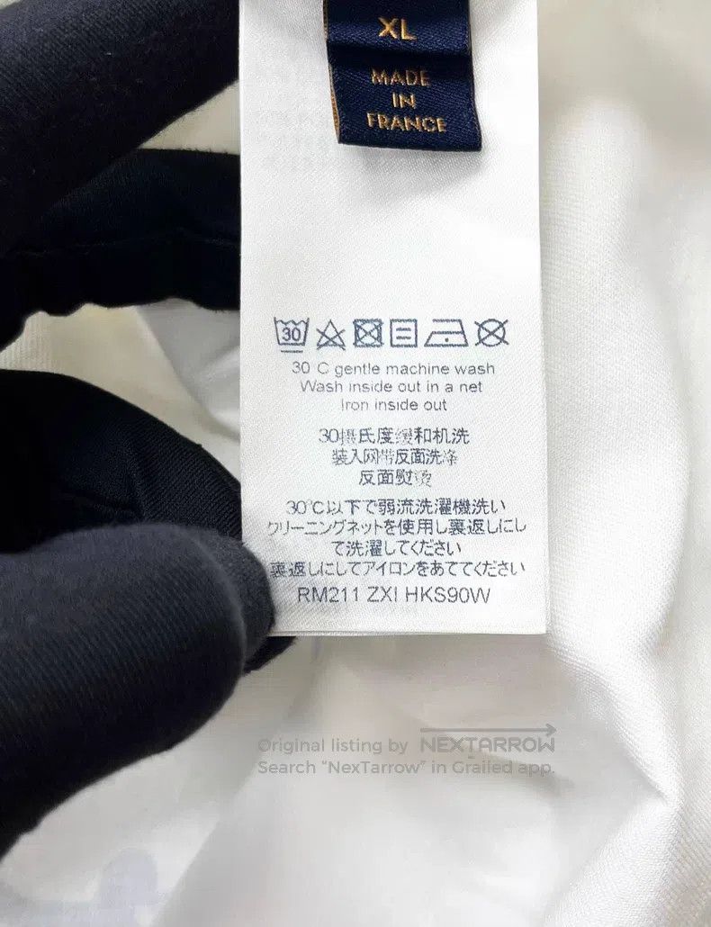 Louis Vuitton Louis Vuitton Asian Limited White Parachute Doll Short Sle Size US XL / EU 56 / 4 - 4 Thumbnail