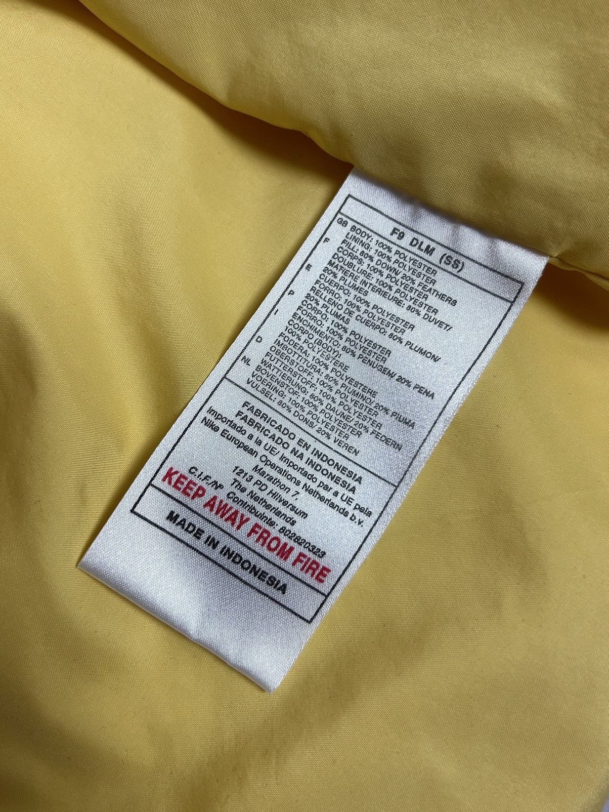 Nike Nike Vintage Down Puffer Jacket Big Swoosh Logo Y2K 90s Dril Size US S / EU 44-46 / 1 - 15 Thumbnail