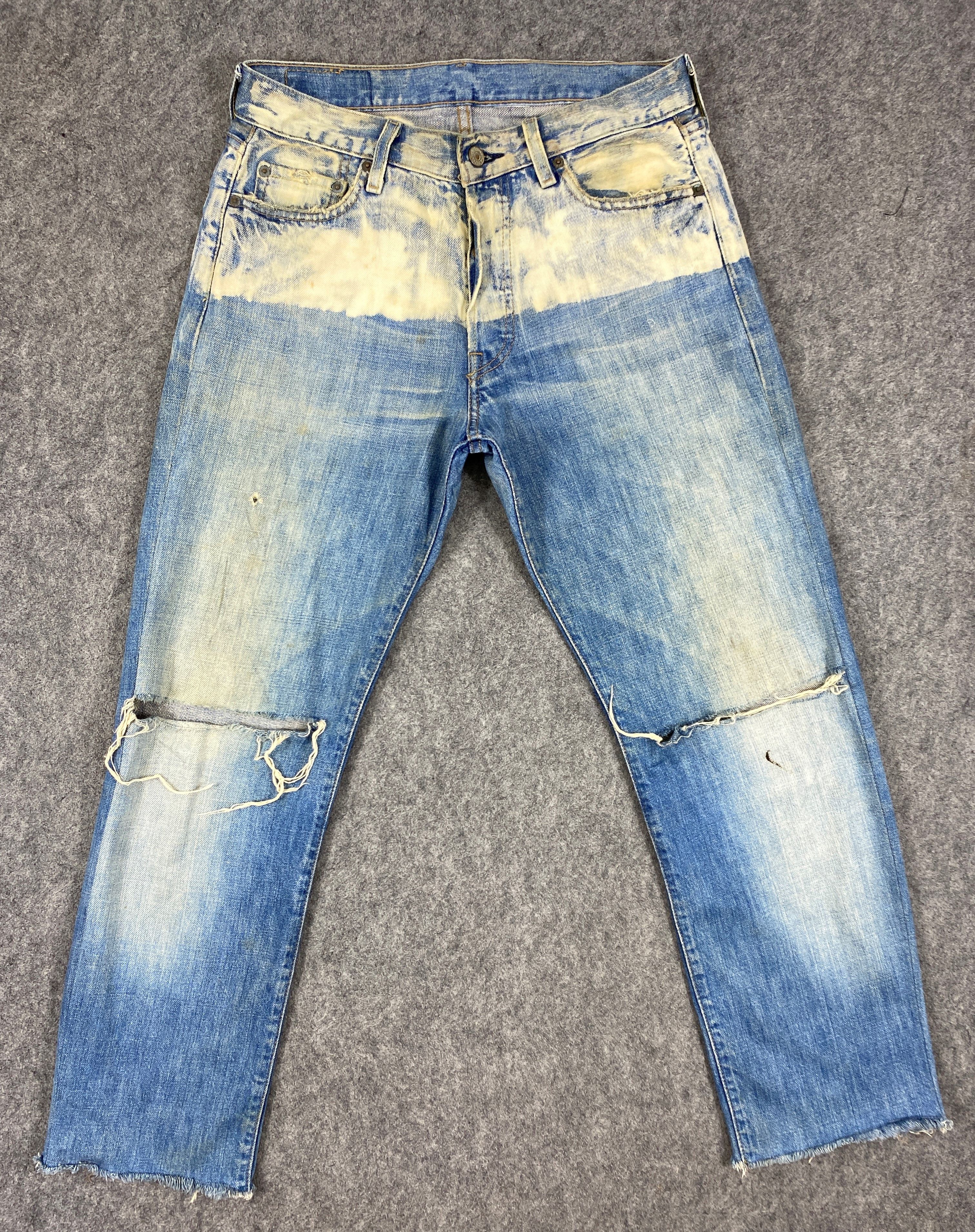 Levi's Faded Blue Vintage Levis 501 Jeans 32x26.5- JN3111 Size US 32 / EU 48 - 1 Thumbnail