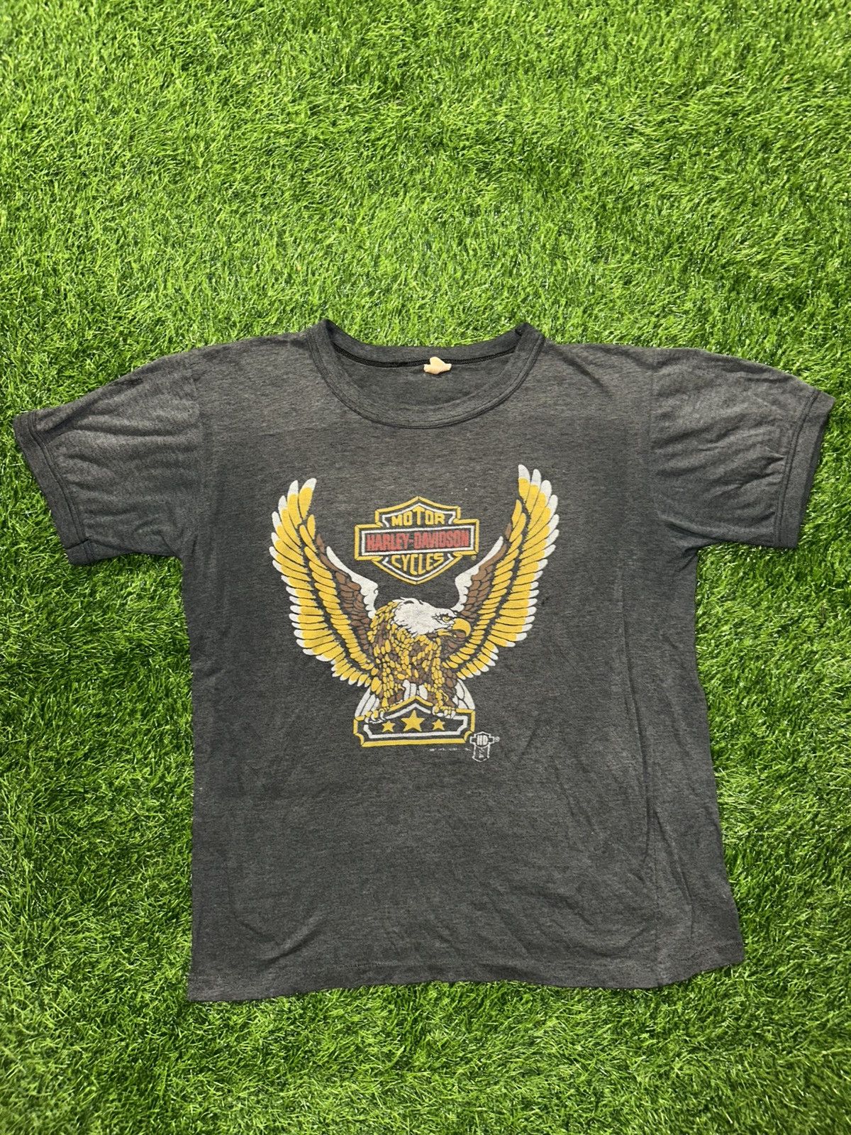 Harley Davidson × Vintage Vintage Harley Davidson Motorcycles Tee Shirt Size US M / EU 48-50 / 2 - 1 Thumbnail