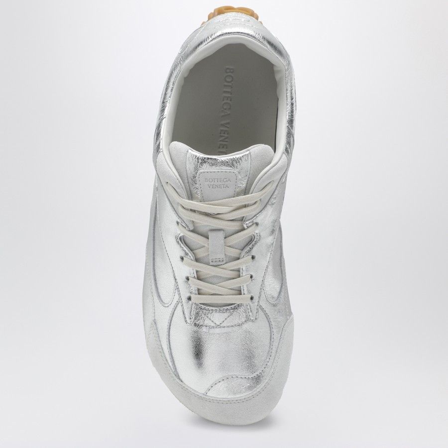 Bottega Veneta o1d2blof0226 Low-Top Sneakers in Silver Size US 8 / EU 41 - 3 Thumbnail