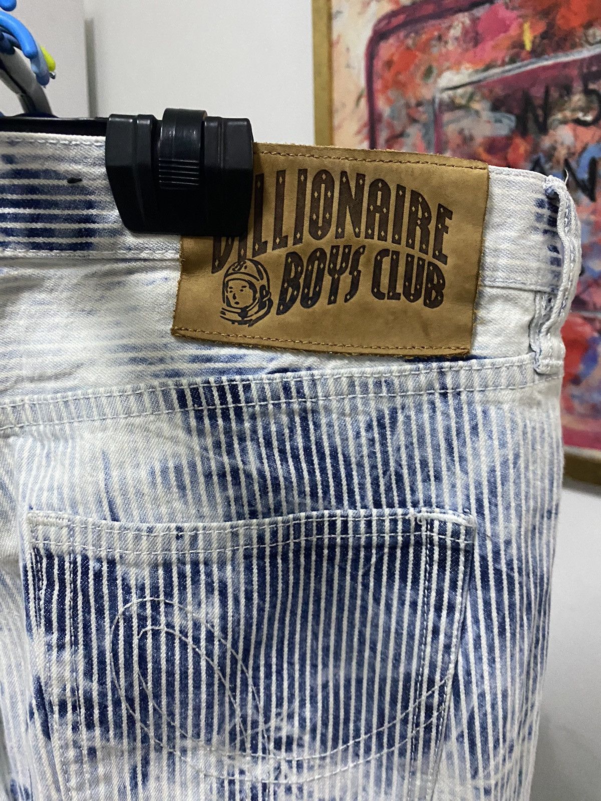 Billionaire Boys Club Billionaire Boys Club Hickory Bleach stripe pants Size US 34 / EU 50 - 11 Thumbnail