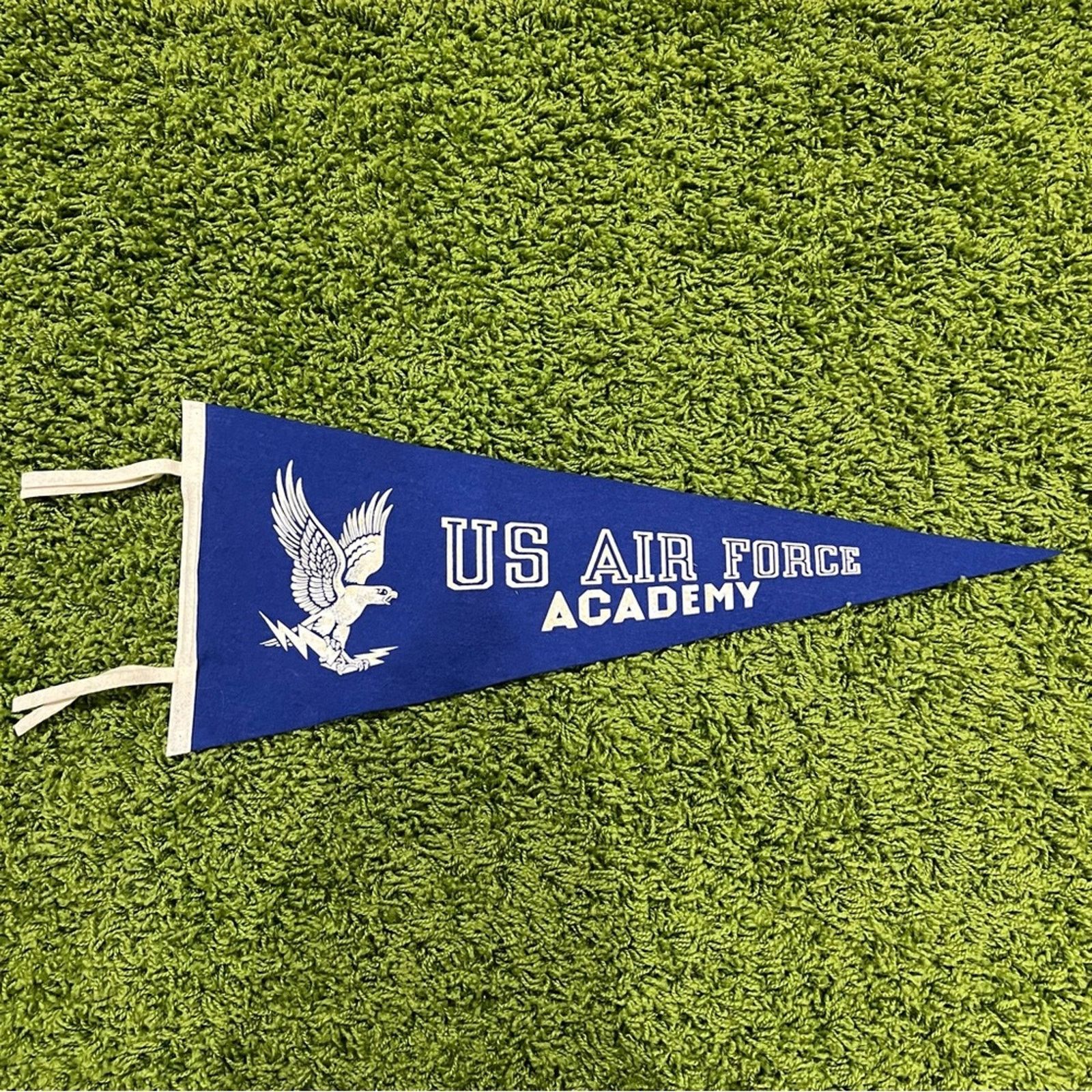 Vintage Vintage Wool Felt US Air Force Academy Pennant 12x30 Size ONE SIZE - 1 Thumbnail