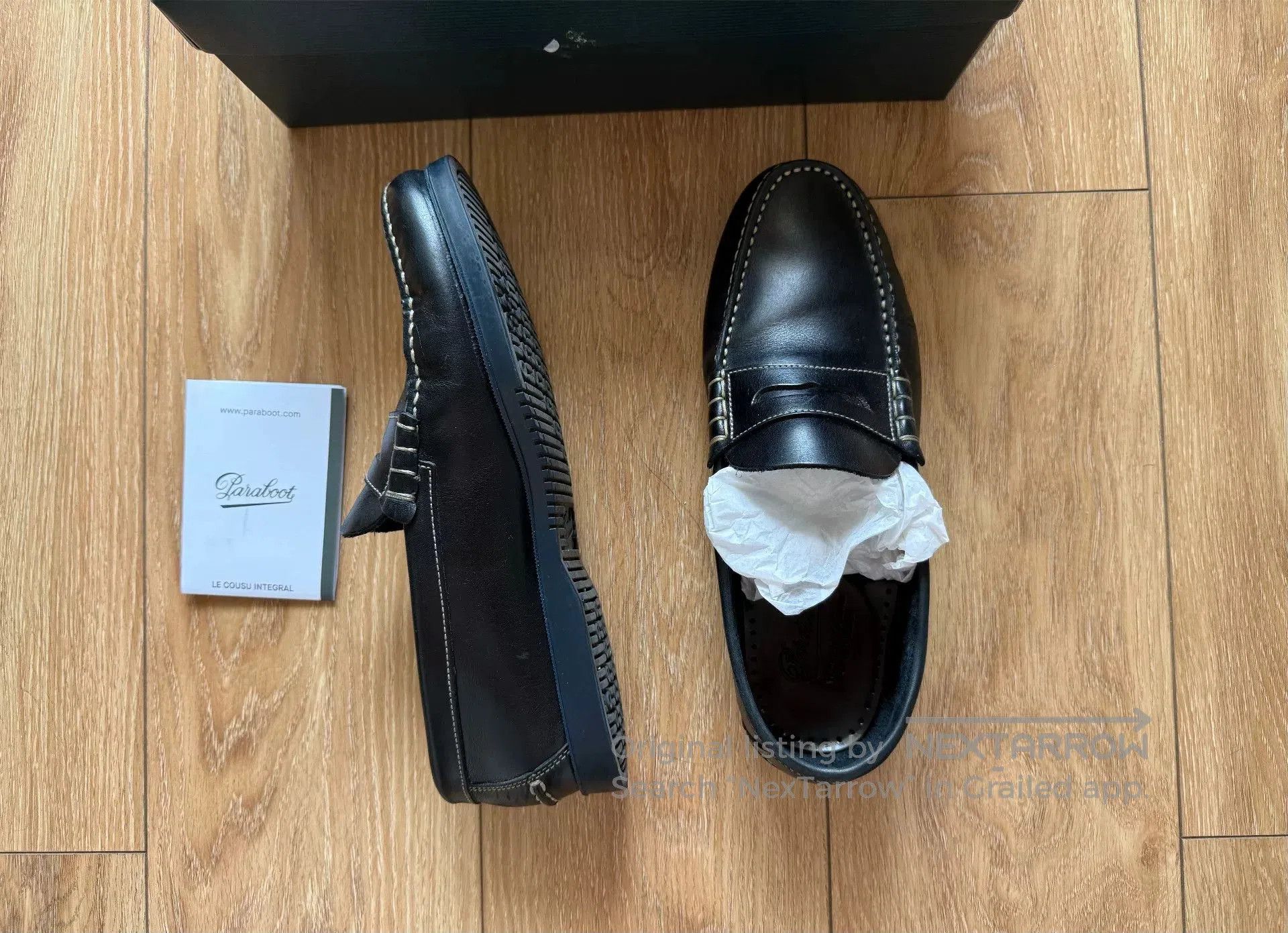 Paraboot Paraboot Coraux Marine Loafers. Size US 9 / EU 42 - 2 Thumbnail