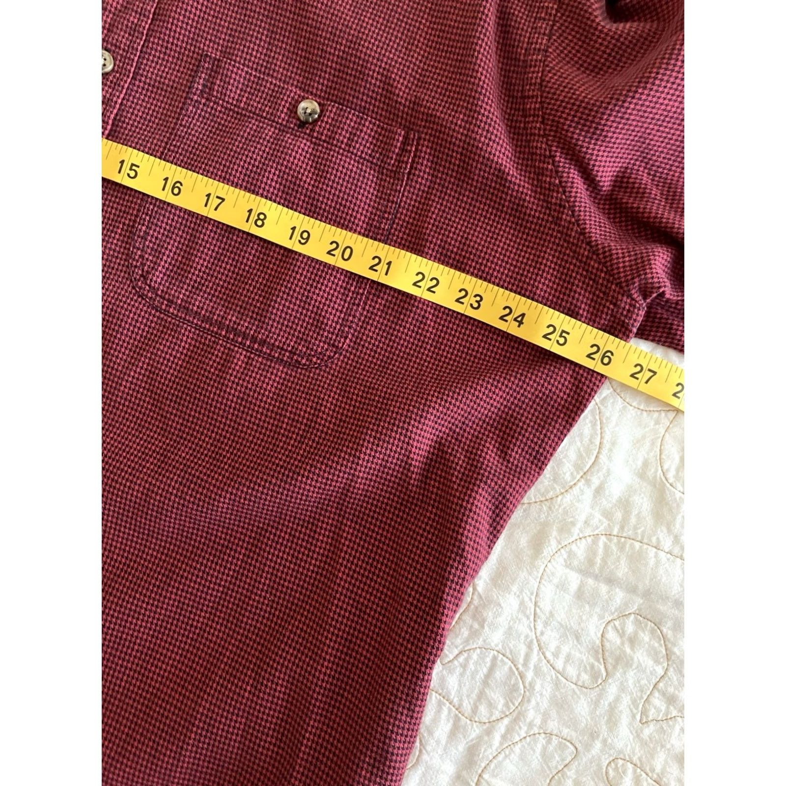 Vintage VINTAGE Oshkosh B Gosh Shirt Mens XL Red Black Check Plaid Flannel Heavy 90s Size US L / EU 52-54 / 3 - 5 Thumbnail