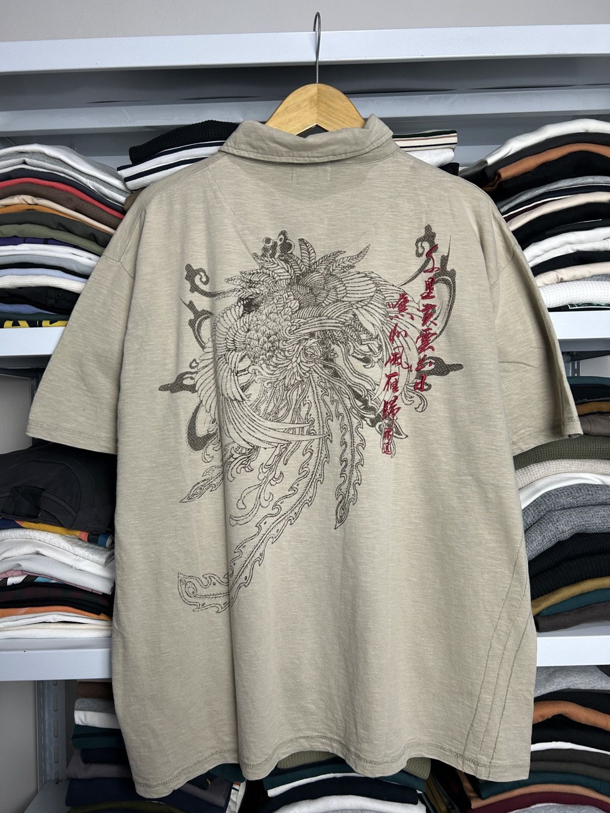 Japanese Brand Vintage Endless Lornei sukajan shirt Size US XXL / EU 58 / 5 - 1 Thumbnail