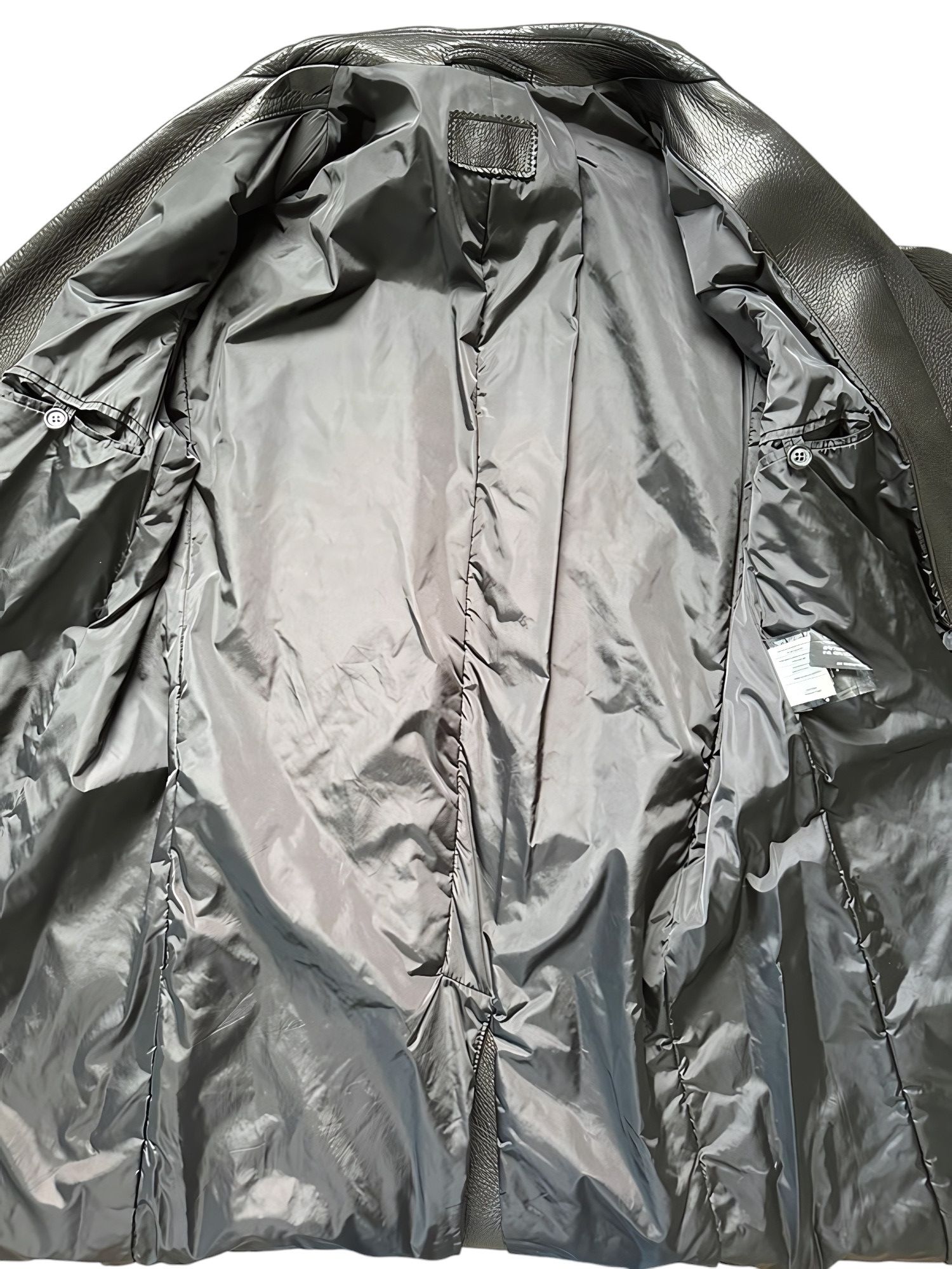 Prada LEATHER COAT Size US M / EU 48-50 / 2 - 5 Thumbnail