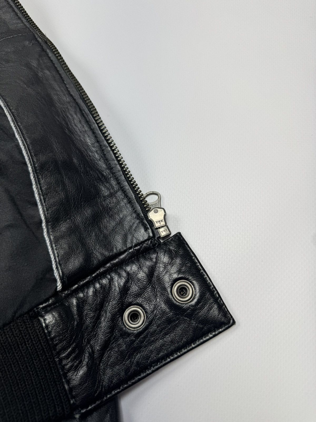 If Six Was Nine Vintage If Six Was Nine Style Woman's Biker Leather Jacket Size XS / US 0-2 / IT 36-38 - 13 Thumbnail