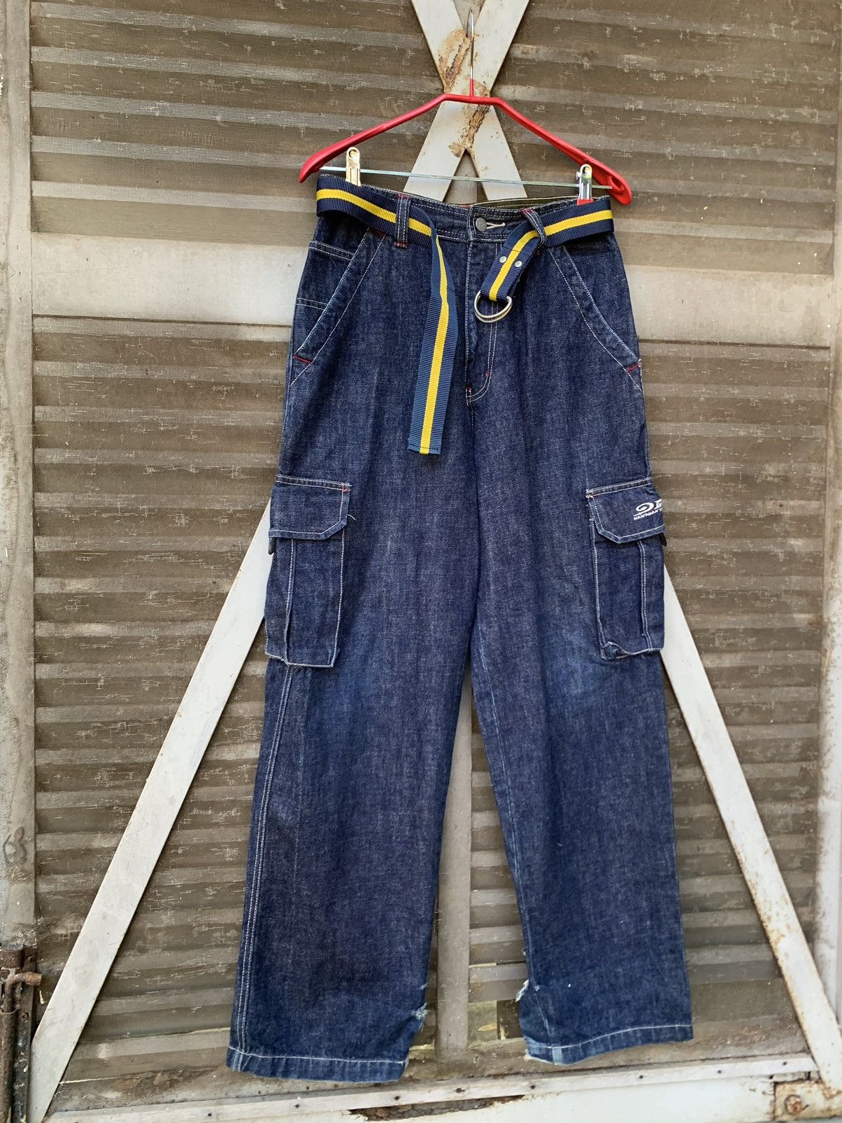 Vintage 👹Vintage Y2K Piko Hawaiian Longboard Baggy Denim Size US 29 - 6 Thumbnail