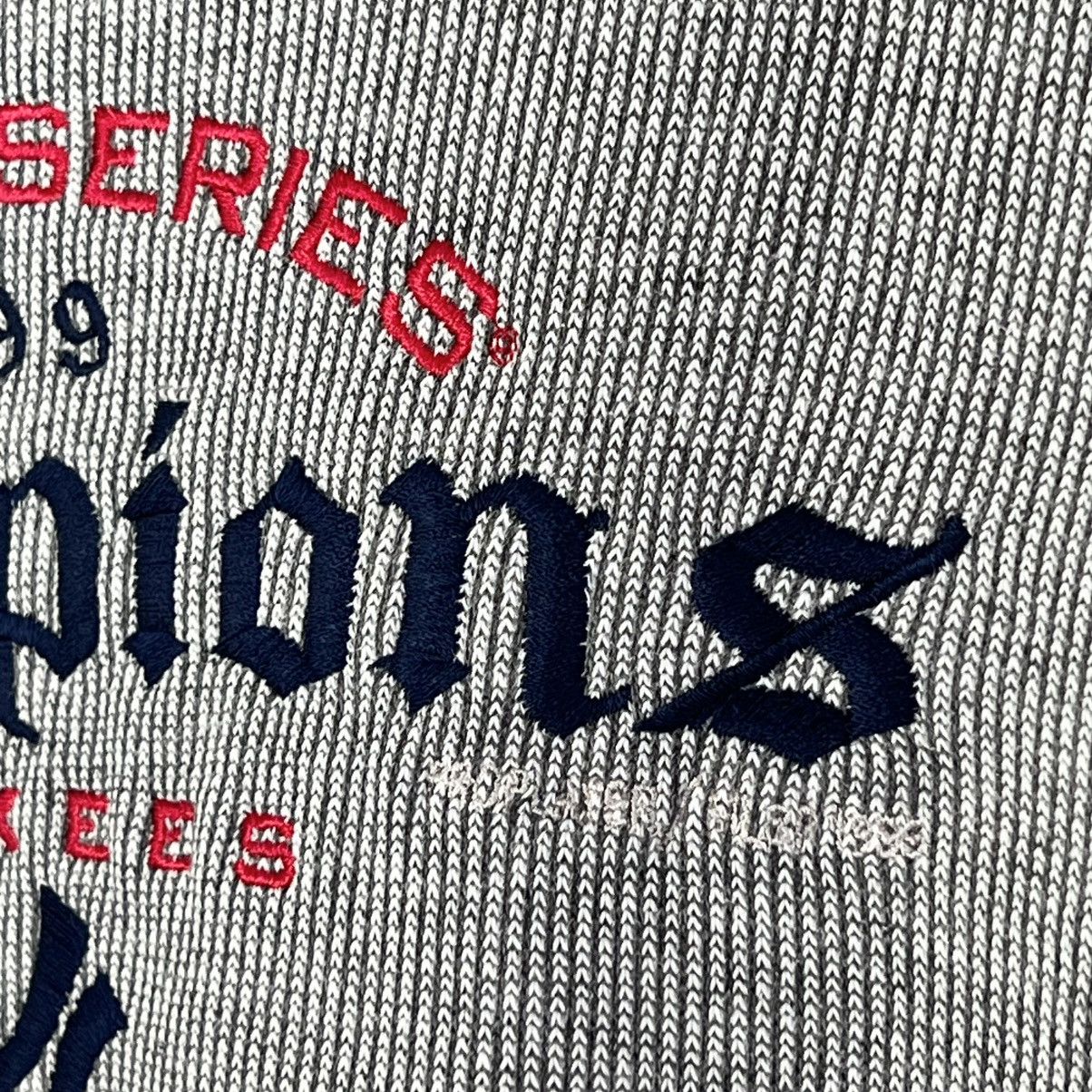 MLB 90s Vintage NY Yankees World Series Champions 1999 Crew Neck Size US XL / EU 56 / 4 - 6 Thumbnail