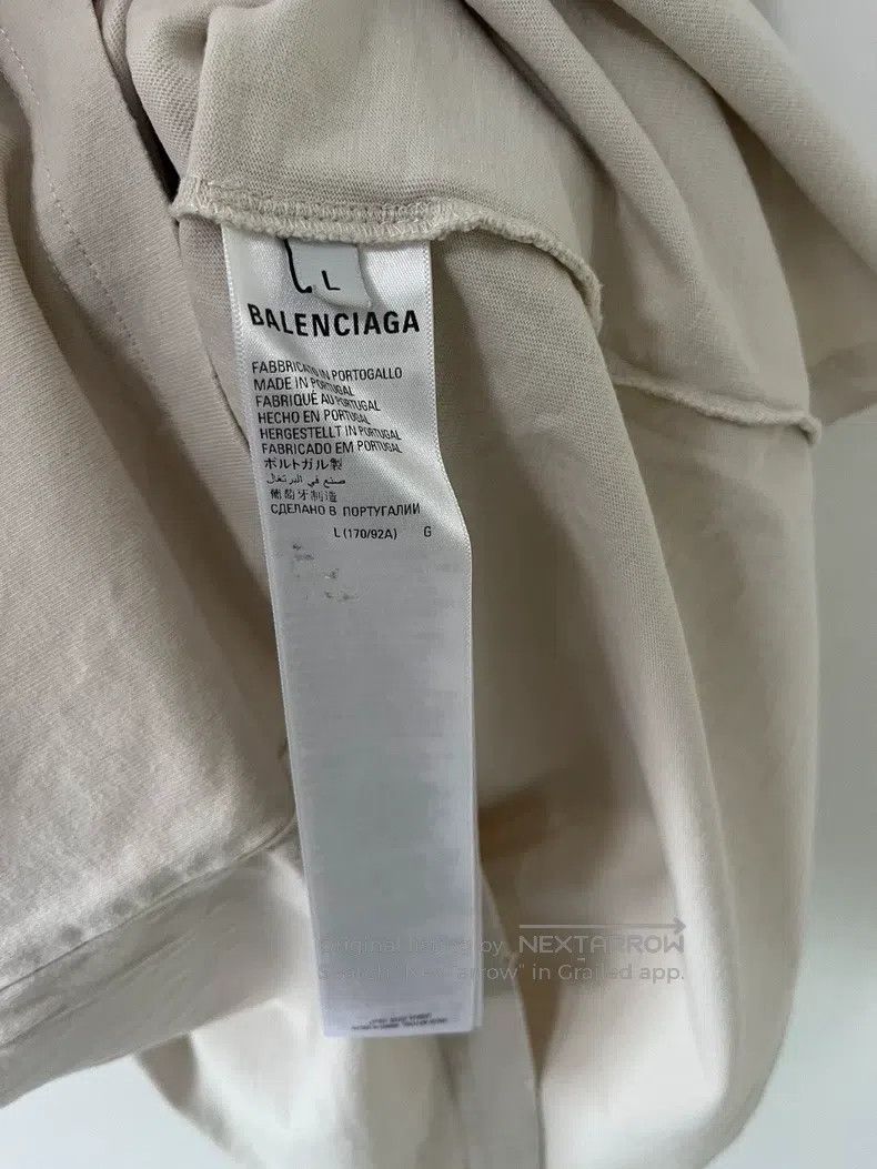 Balenciaga Balenciaga Short Sleeve T-Shirt Size US L / EU 52-54 / 3 - 3 Thumbnail