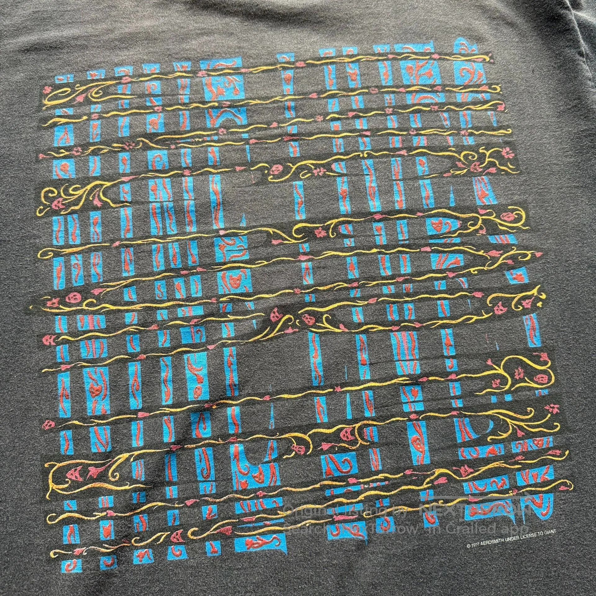 Vintage Vintage 1997 Aerosmith Longsleeve Band Tee. Size US M / EU 48-50 / 2 - 5 Thumbnail