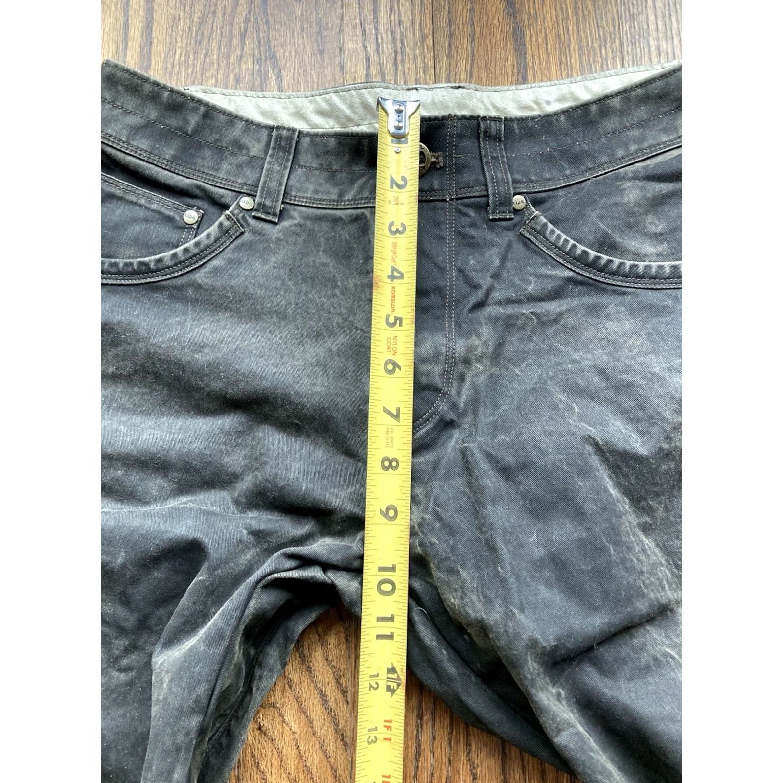 Vintage Kuhl Rydr Pants Mens Size 30x30 Canvas Midnight Brown Vintage Patina Dye Size US 30 / EU 46 - 4 Thumbnail