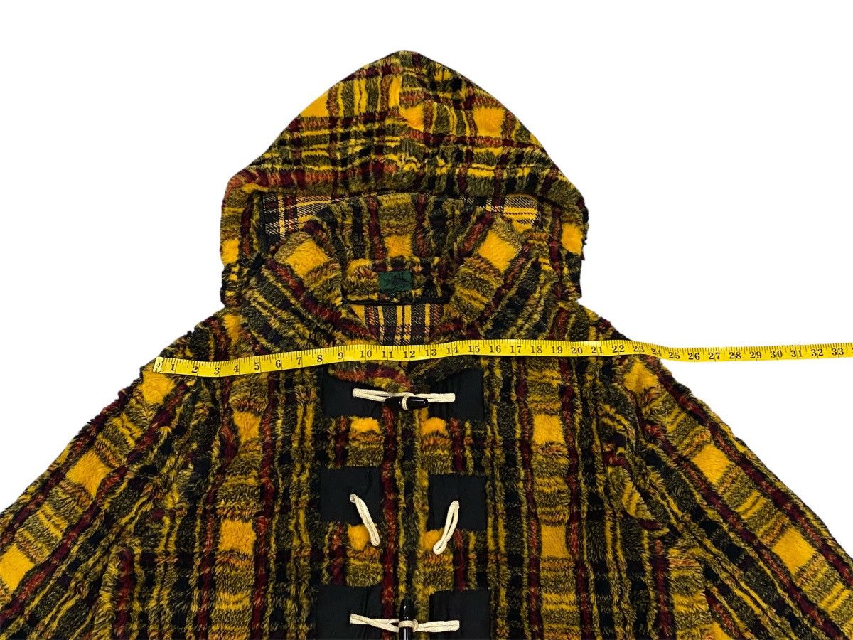 Jean Paul Gaultier Jean Paul Gaultier Junior FW1991 Yellow Tartan Faux Fur Coat Size US M / EU 48-50 / 2 - 14 Thumbnail