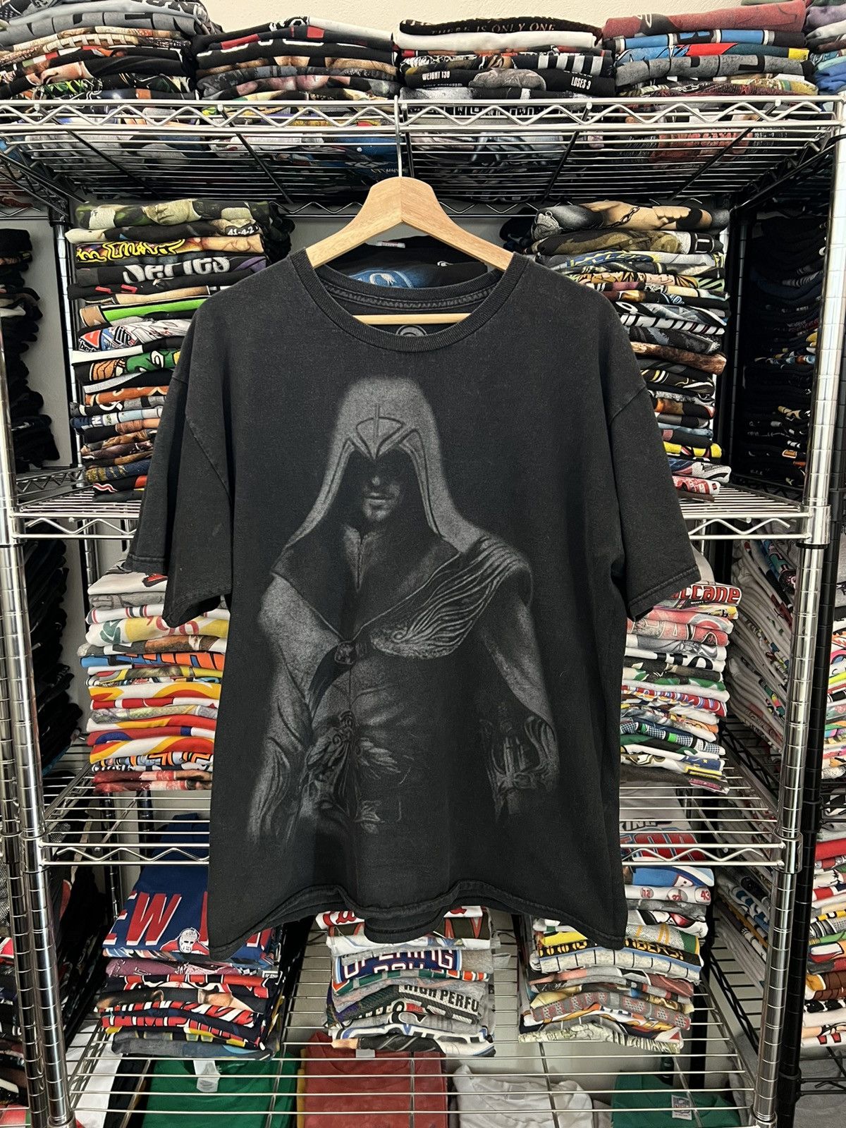 Playstation 2000s Assassin’s Creed Ubisoft Videogame Promo Ezio Tee Size US L / EU 52-54 / 3 - 1 Thumbnail