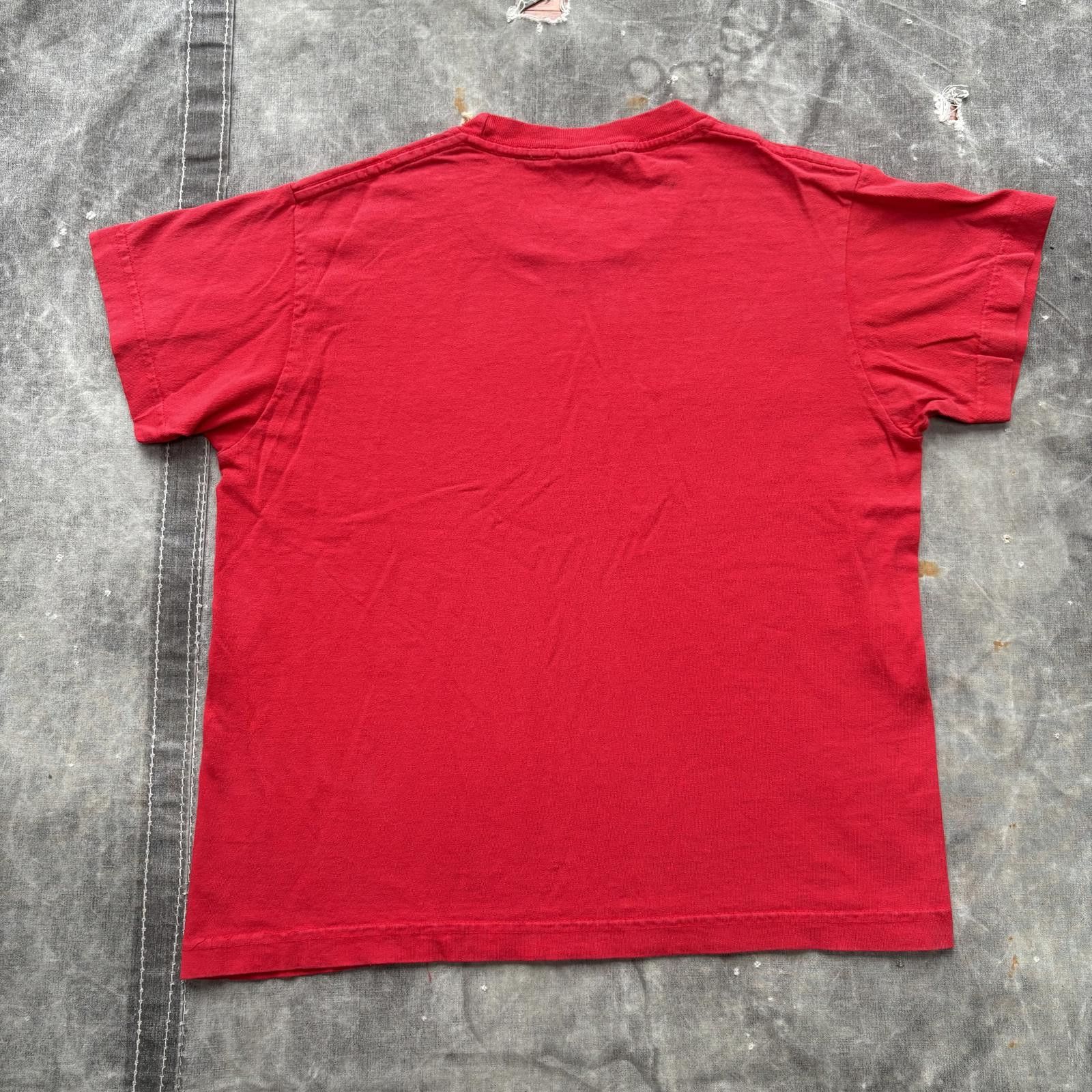 Levi's Vintage Y2K Red Levi’s Cute Simple Unique Women’s Shirt Size M / US 6-8 / IT 42-44 - 5 Thumbnail