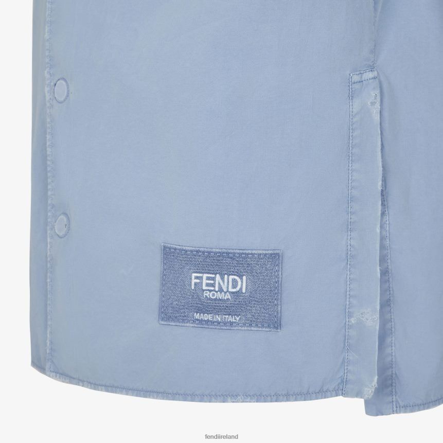 Fendi o1loc1c0824 Shirt in Light Blue Size US XL / EU 56 / 4 - 3 Thumbnail