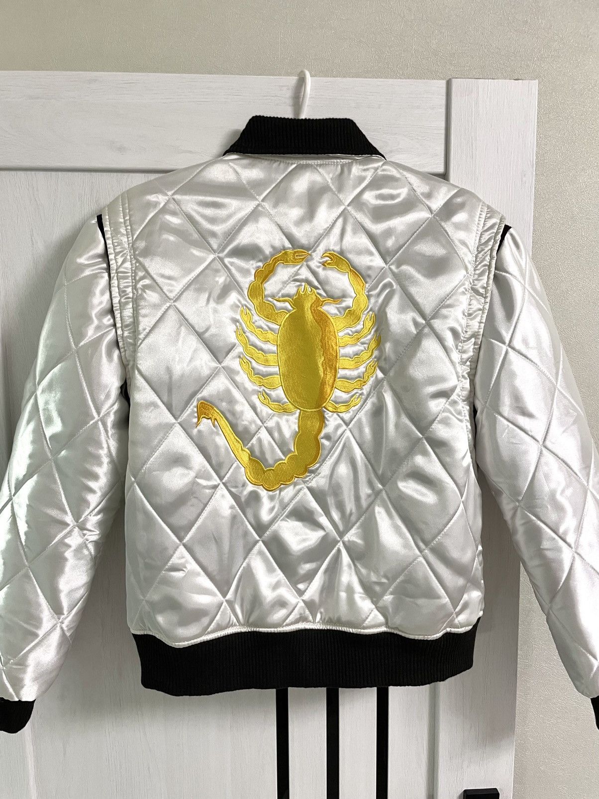 Vintage Vintage Drive Movie Ryan Gosling Scorpion Bomber Jacket Size US M / EU 48-50 / 2 - 15 Thumbnail