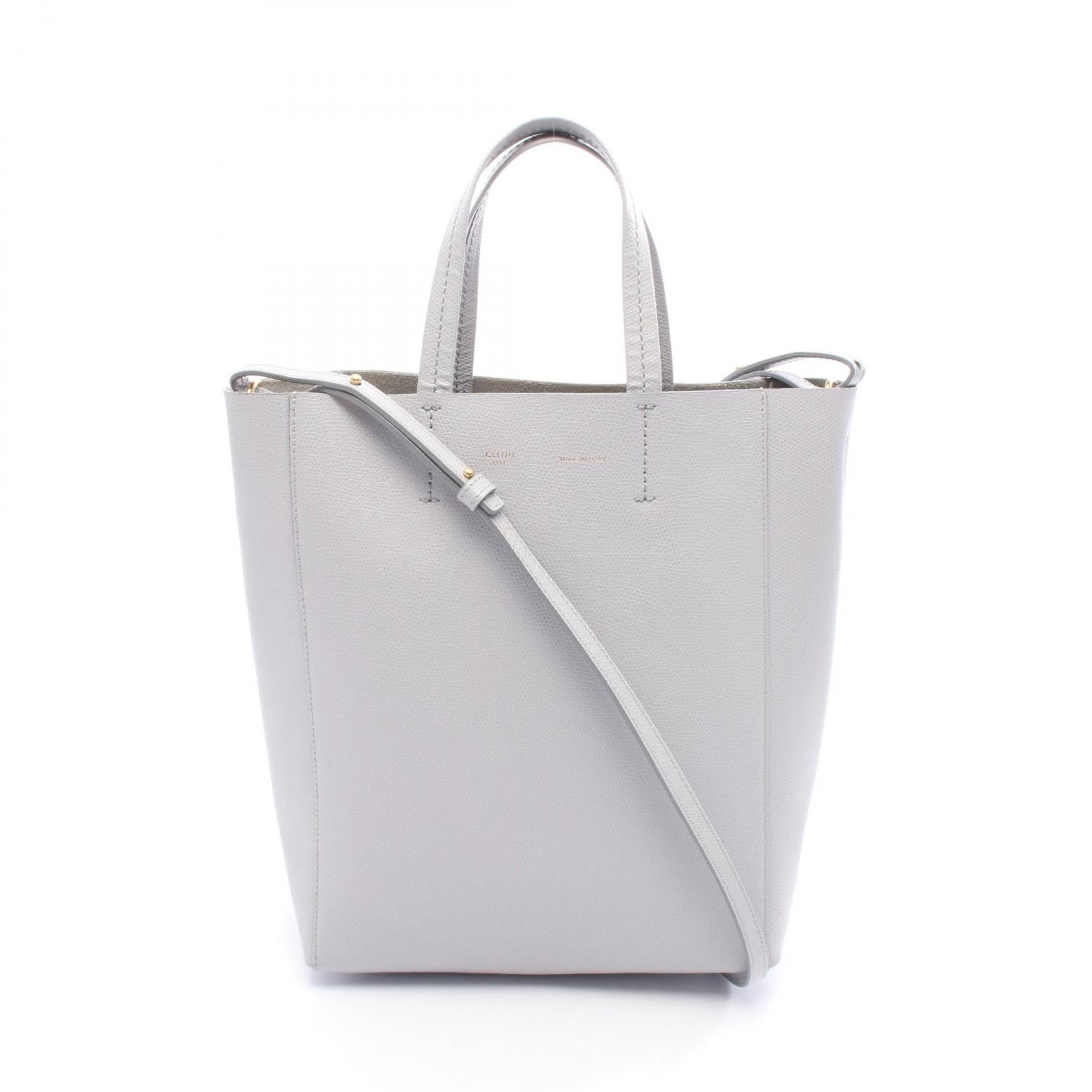 Celine Celine Celine Cabas Small Vertical Tote Bag Leather Tote Bag DUTY FREE for USA Size ONE SIZE - 1 Thumbnail