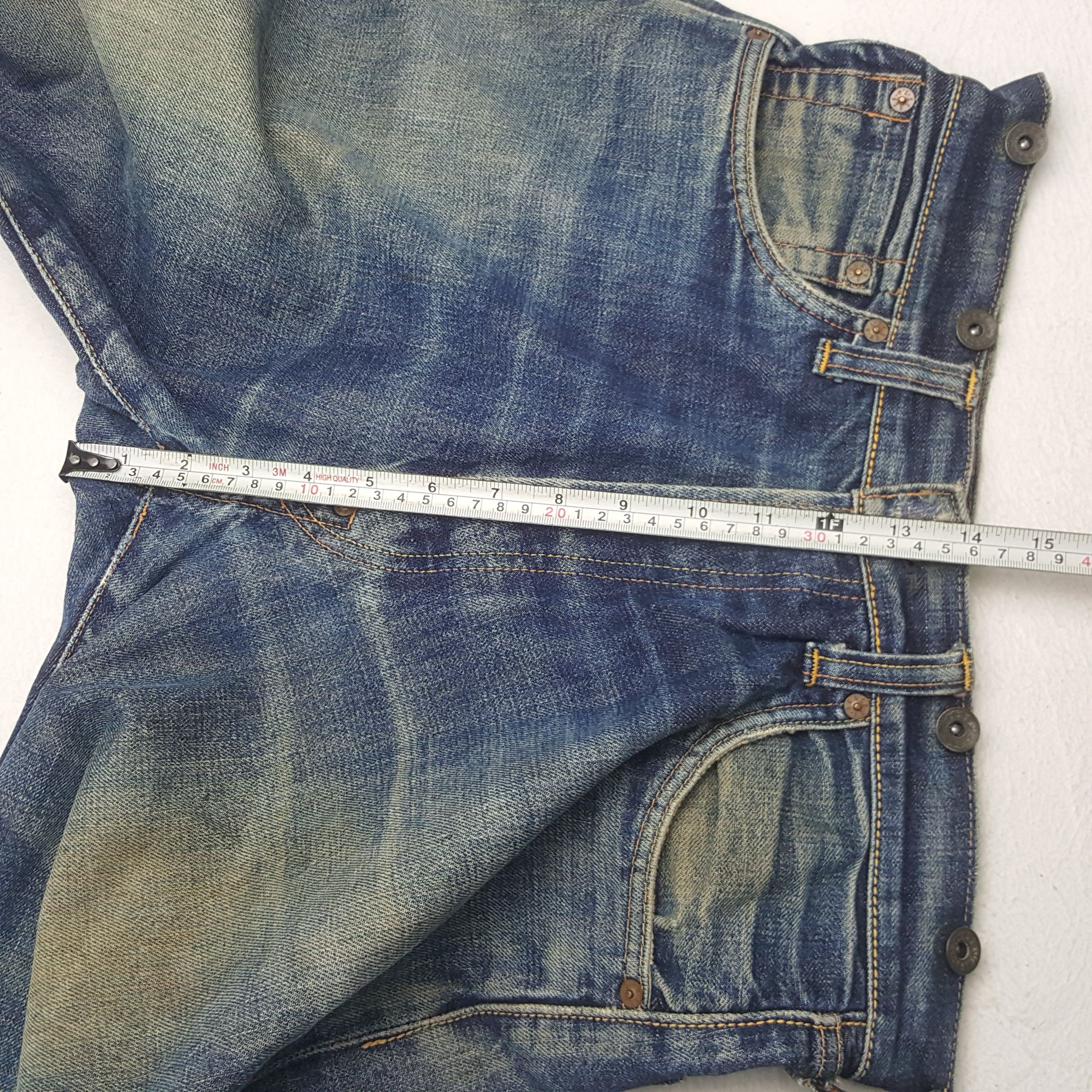 Evisu × Japanese Brand × Vintage Vintage Evisu Japanese Selvedge Custom Denim Jeans C280N20 Size US 31 - 10 Thumbnail