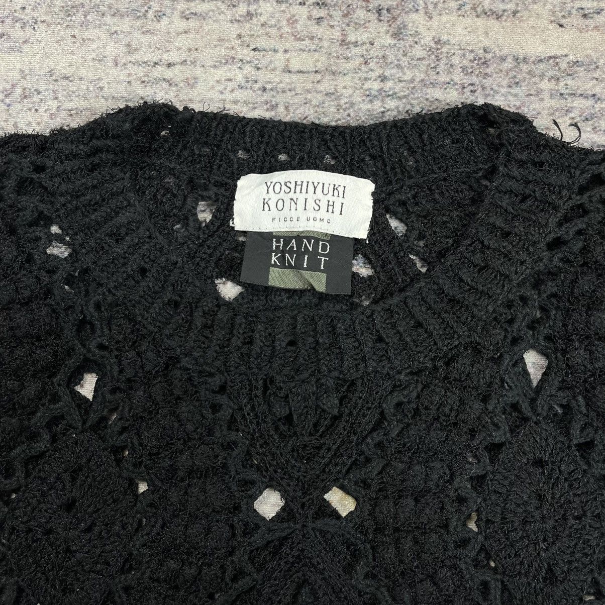 Japanese Brand 2000s Yoshiyuki Konishi - Hand Knit Sweater Size US M / EU 48-50 / 2 - 8 Thumbnail