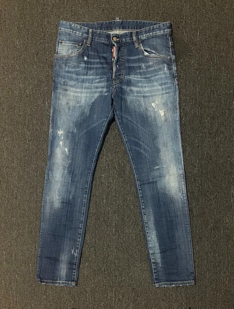 Dsquared2 DSquared2 Distressed Denim Jeans-yf Size US 36 / EU 52 - 1 Thumbnail