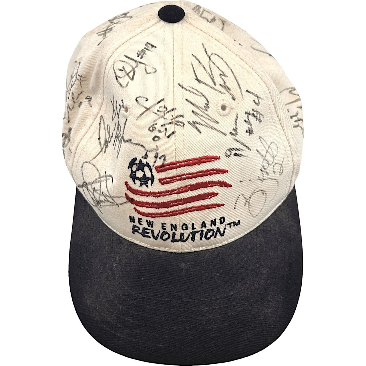Other New England Revolution 1997 MLS Autographed Snapback Hat Size ONE SIZE - 1 Thumbnail