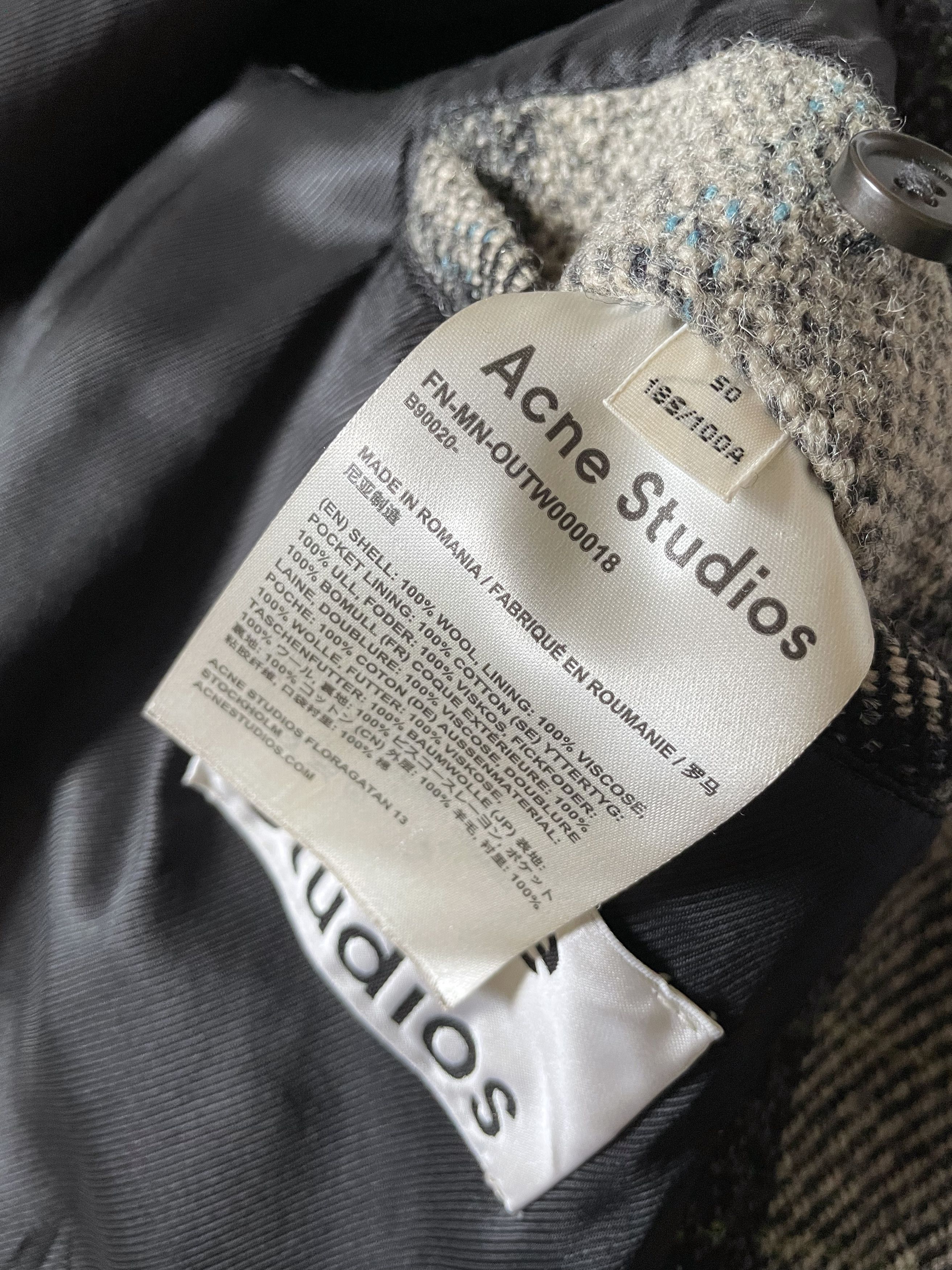 Acne Studios Acne Studios Wool Peacoat Size US M / EU 48-50 / 2 - 4 Thumbnail