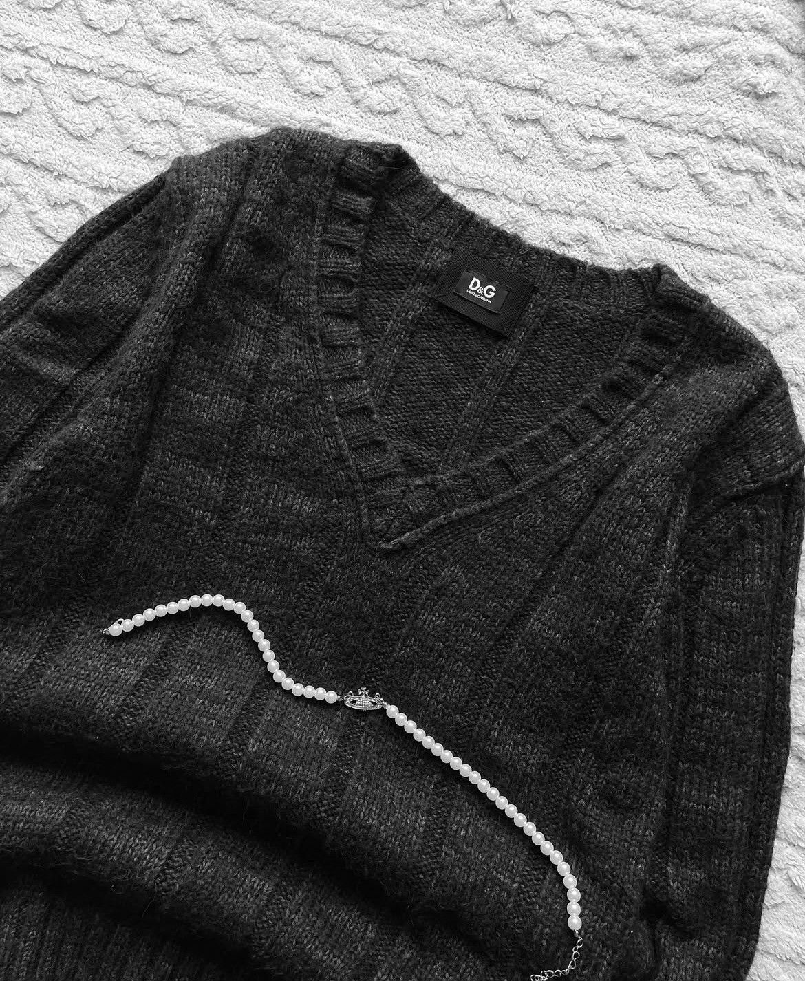 Dolce & Gabbana Dolce gabbana knit sweater vintage rare Size L / US 10 / IT 46 - 4 Thumbnail