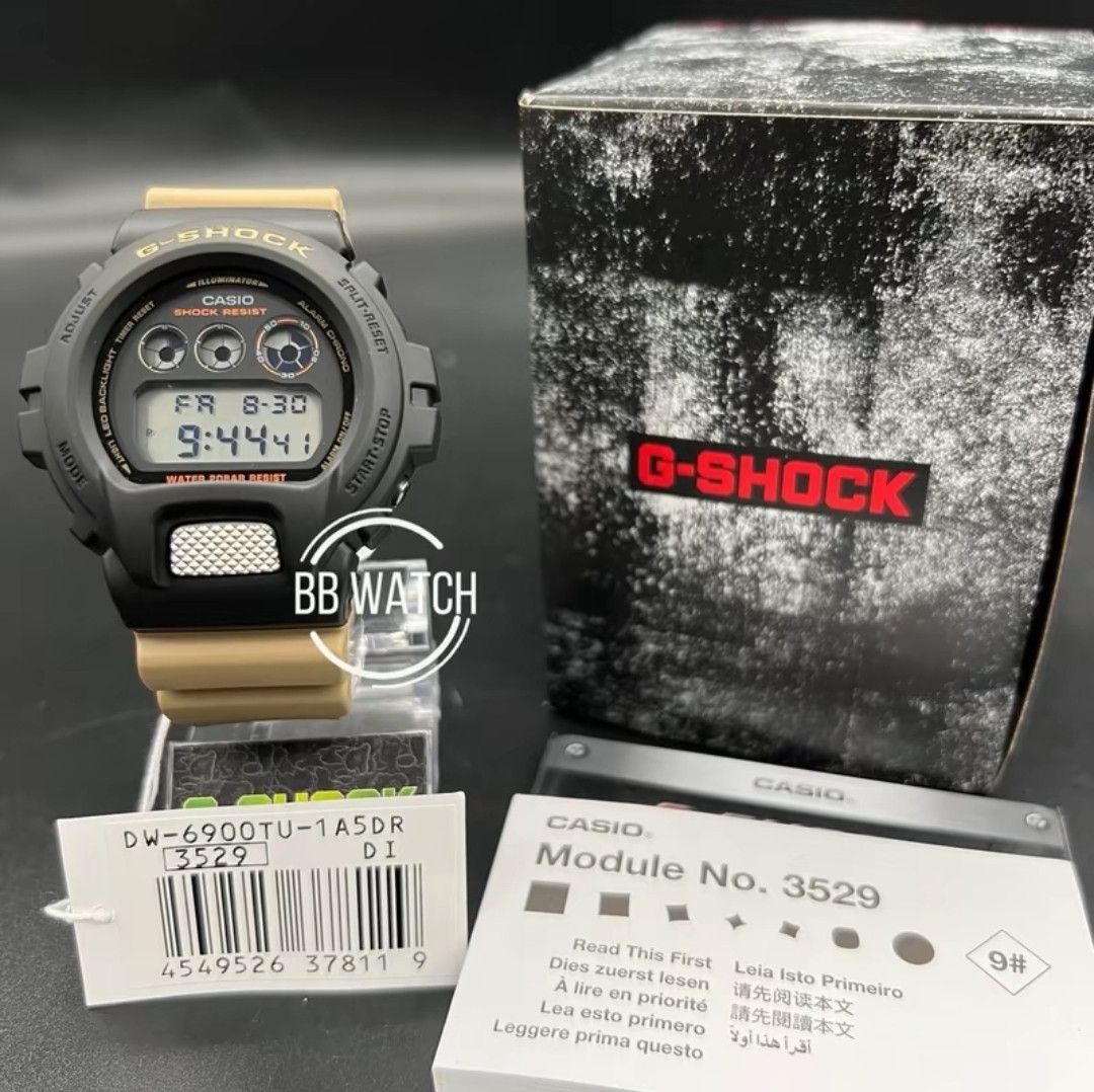 Casio Casio G Shock DW-6900TU-1A5 Size ONE SIZE - 3 Thumbnail