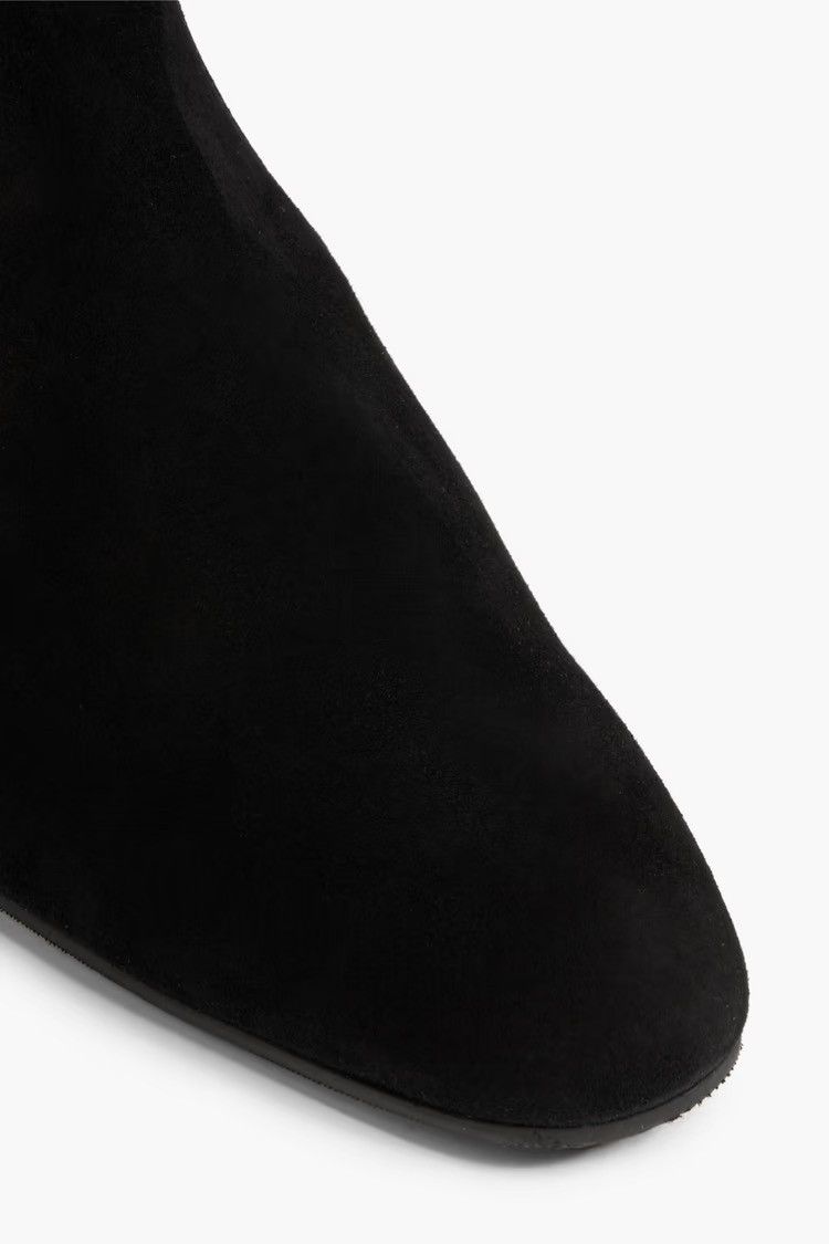 Stuart Weitzman STUART WEITZMAN Genna stretch-suede thigh boots size US 5.5 Size US 5.5 / IT 35.5 - 4 Thumbnail
