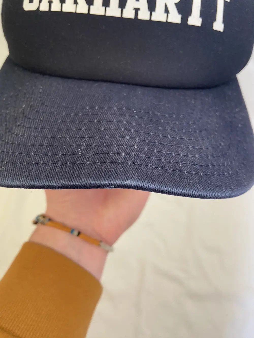 Carhartt VINTAGE CARHARTT CAP TRUCKER DAD HAT BIG LOGO Y2K FADED SKAT Size ONE SIZE - 13 Thumbnail