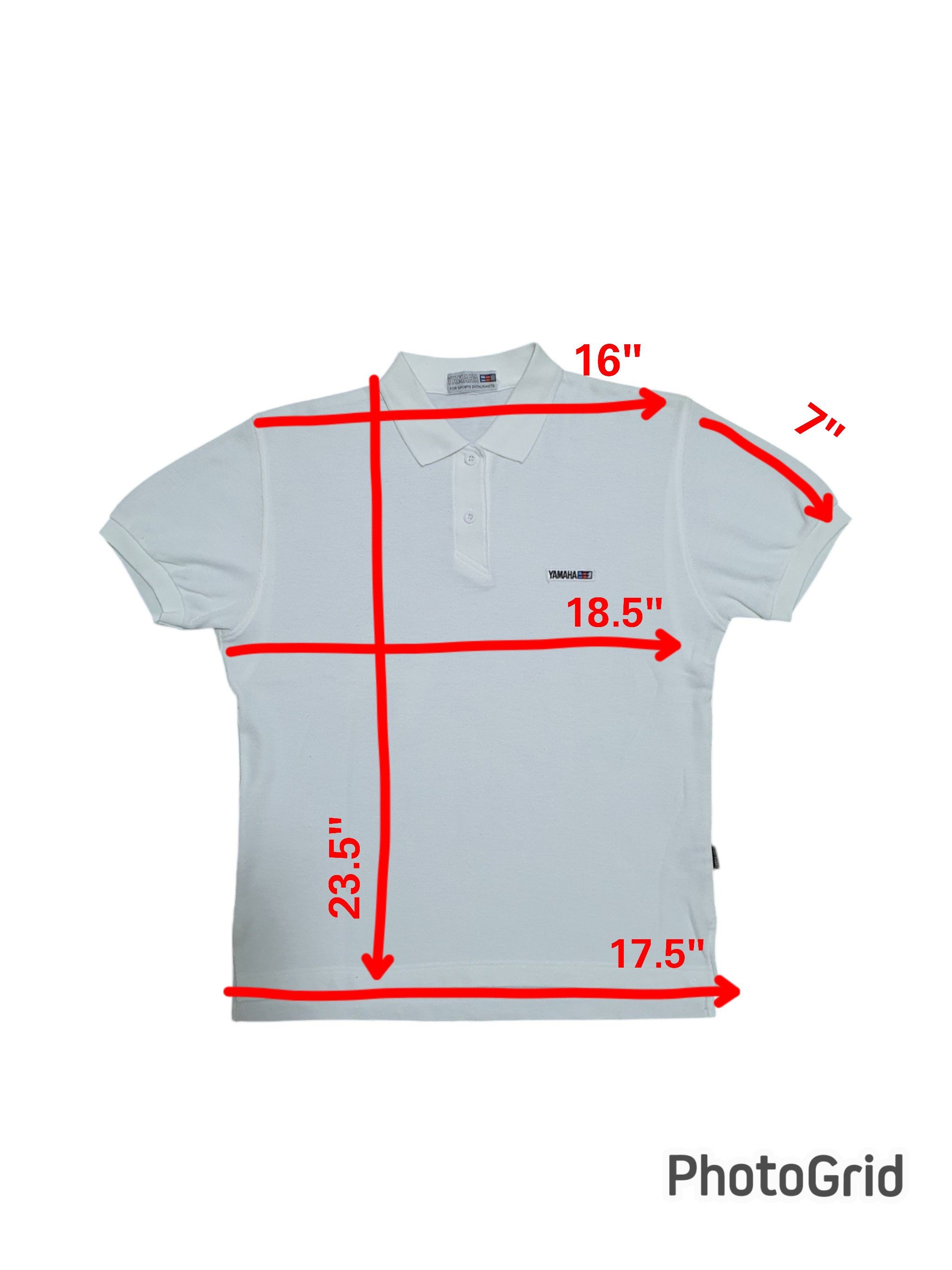 Japanese Brand × Yamaha YAMAHA MOTORSPORT 18.5/23.5 POLO SHIRT Size M / US 6-8 / IT 42-44 - 10 Thumbnail