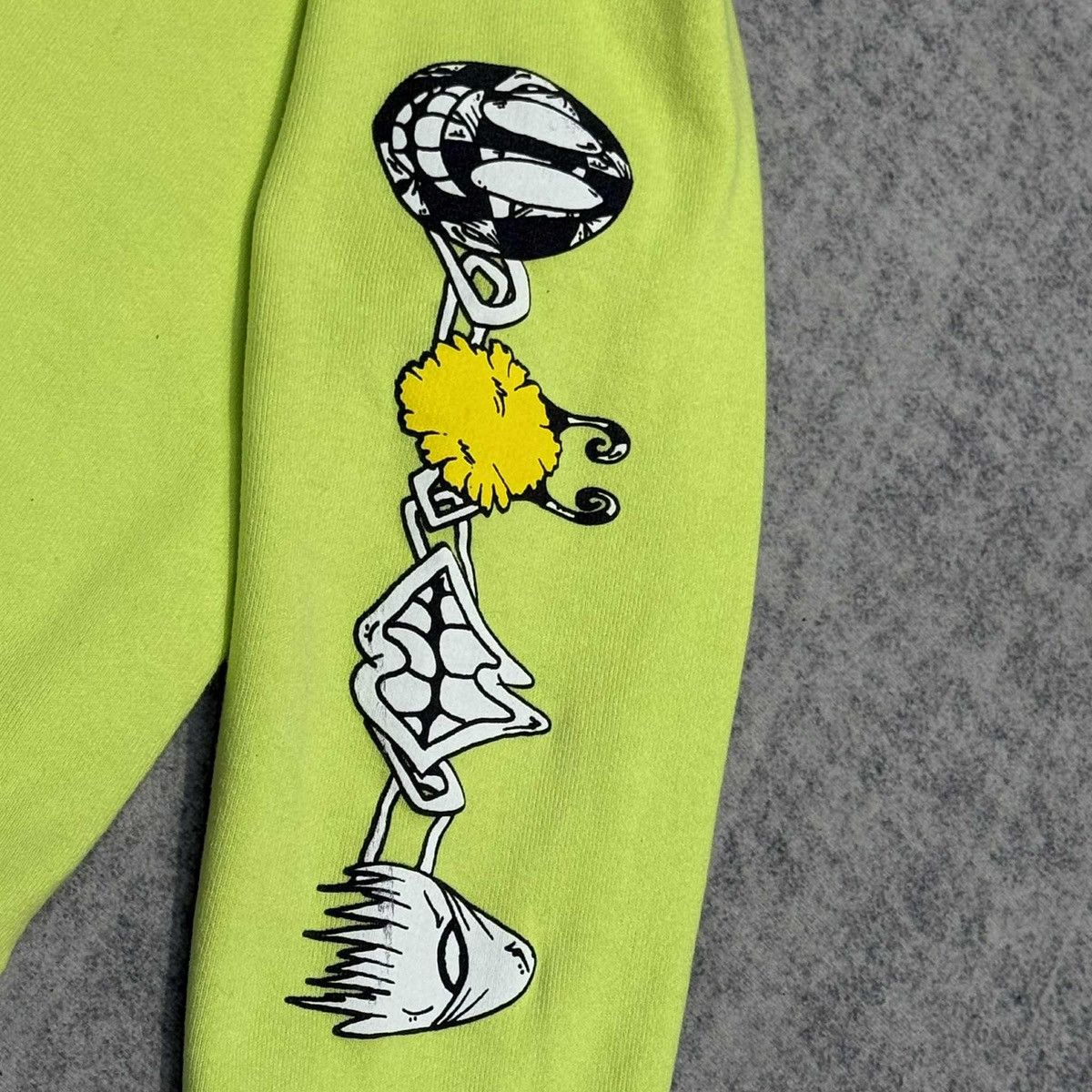 Chrome Hearts Chrome Hearts matty boy link zip hoodie lime green Size US S / EU 44-46 / 1 - 6 Thumbnail