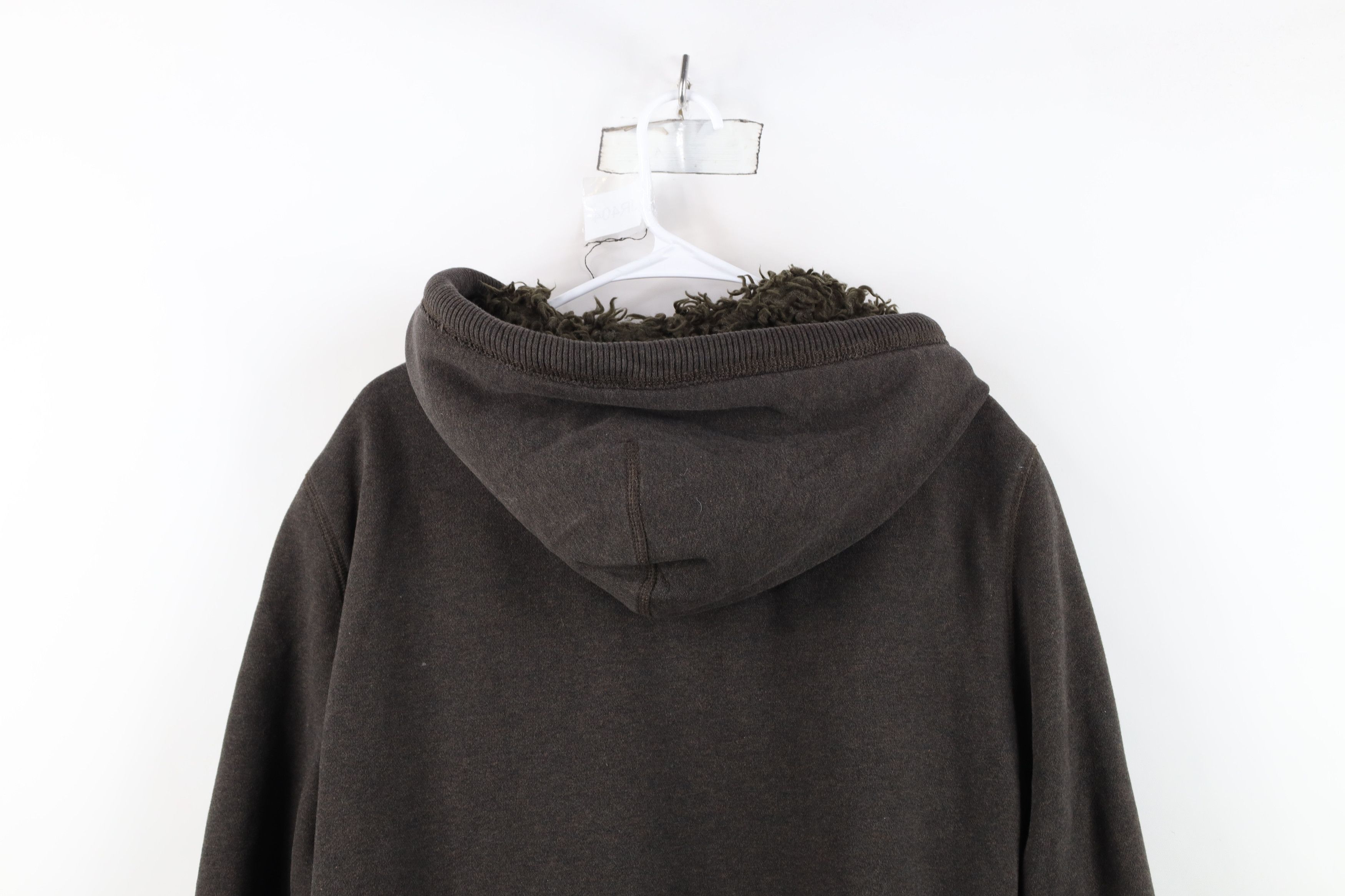 American Eagle Outfitters Vintage Y2K American Eagle Pile Fleece Lined Hoodie Jacket Size US L / EU 52-54 / 3 - 14 Thumbnail