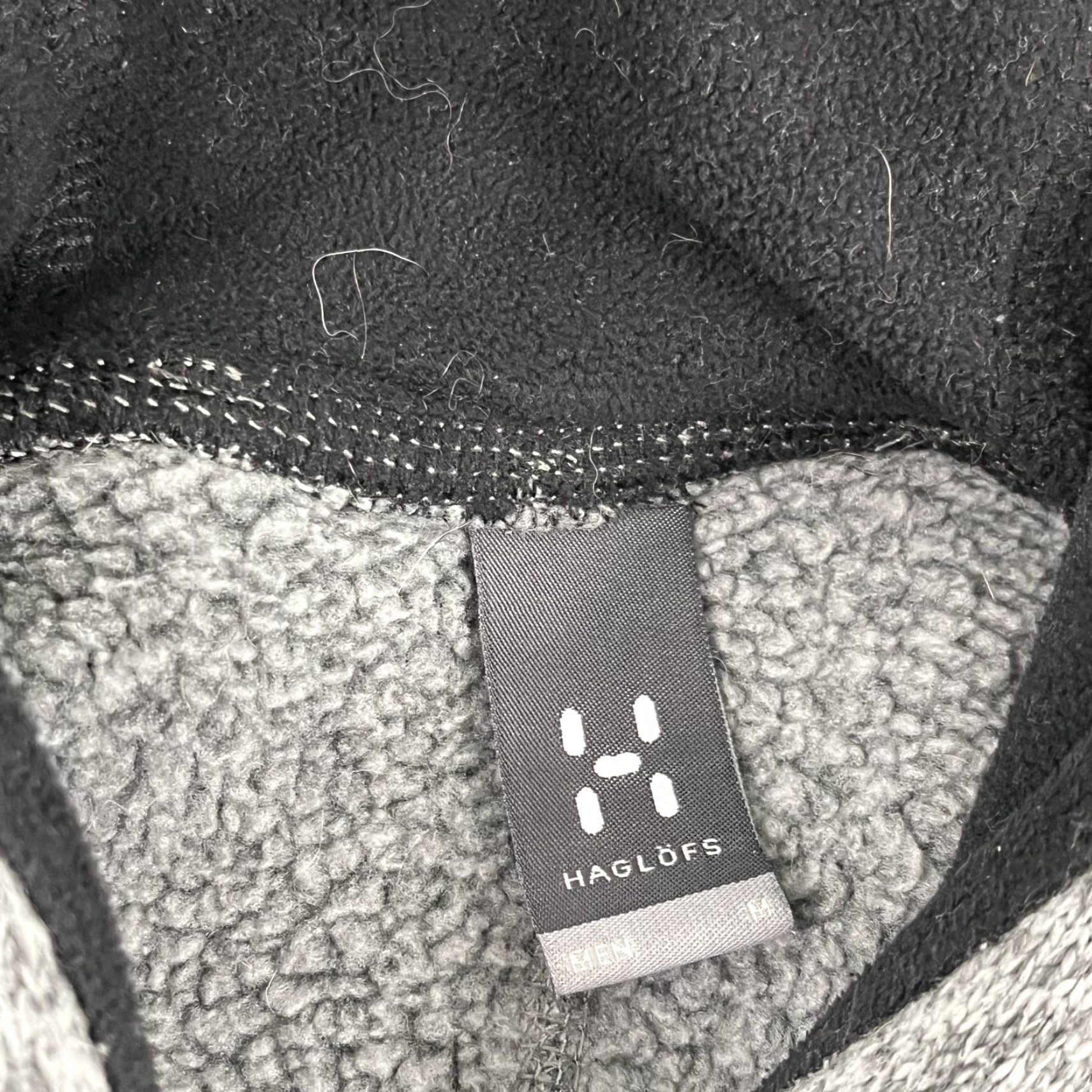 Vintage Haglöfs Swook Logo Hoodie Jacket Mens M Gray Fleece Pullover Outdoor Hiking Pullover Hooded Sweatshirt Regular Fit Size US M / EU 48-50 / 2 - 7 Thumbnail