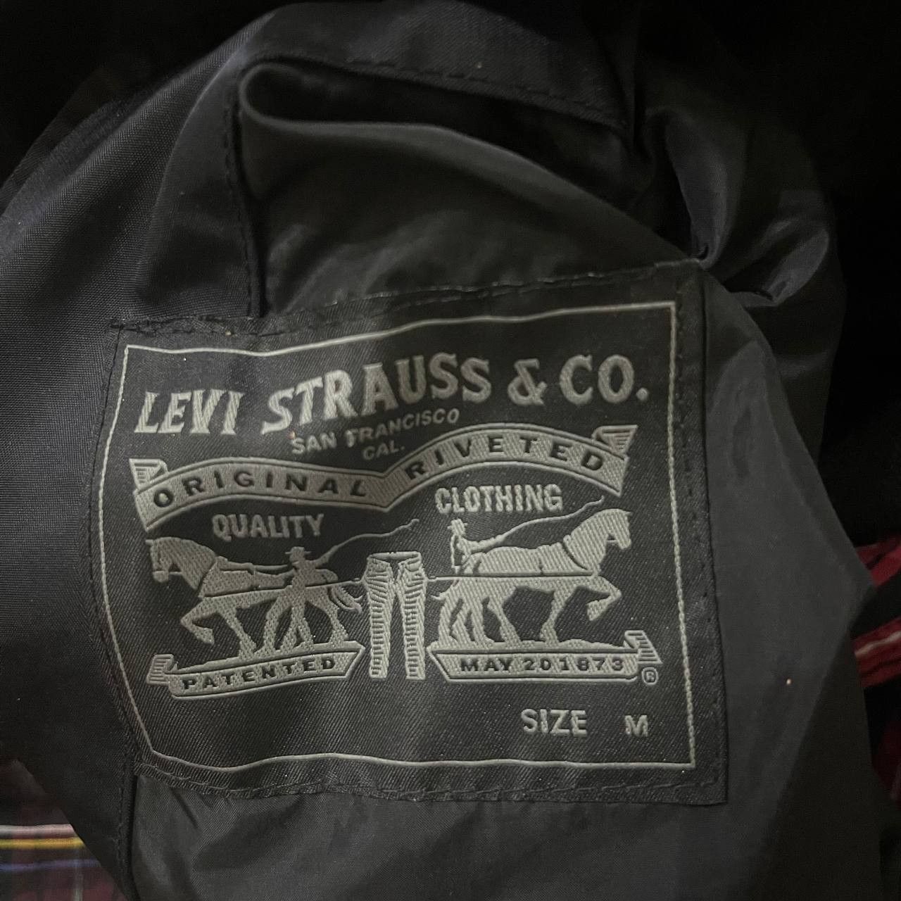 Levi's × Levi's Vintage Clothing Levi`s Reversible bomber jacket Men`s Size M Vintage Size US M / EU 48-50 / 2 - 24 Thumbnail