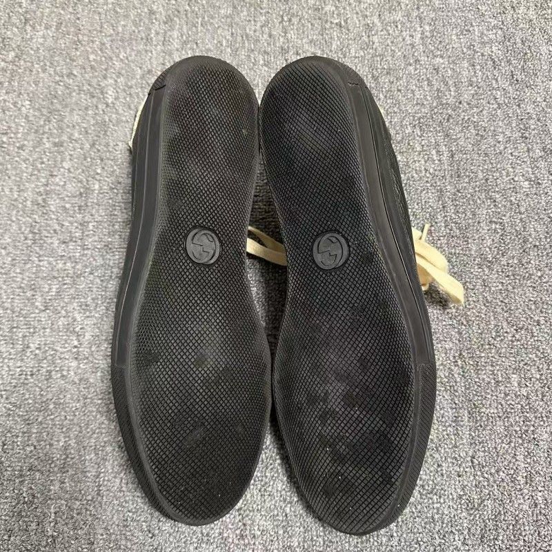Gucci Gucci High-Top Sneakers with Love Design Size US 8 / EU 41 - 4 Thumbnail