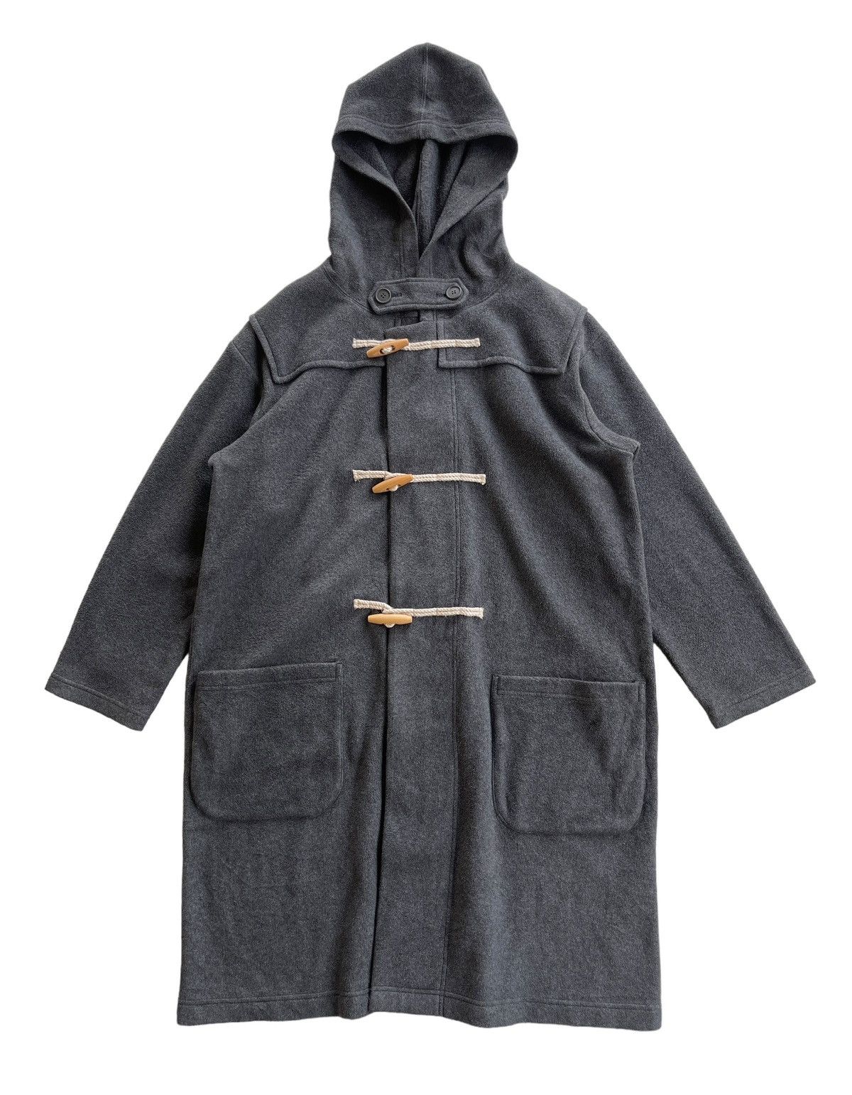 Issey Miyake Issey Miyake Plantation Duffle Coat Fleece Size US L / EU 52-54 / 3 - 1 Thumbnail