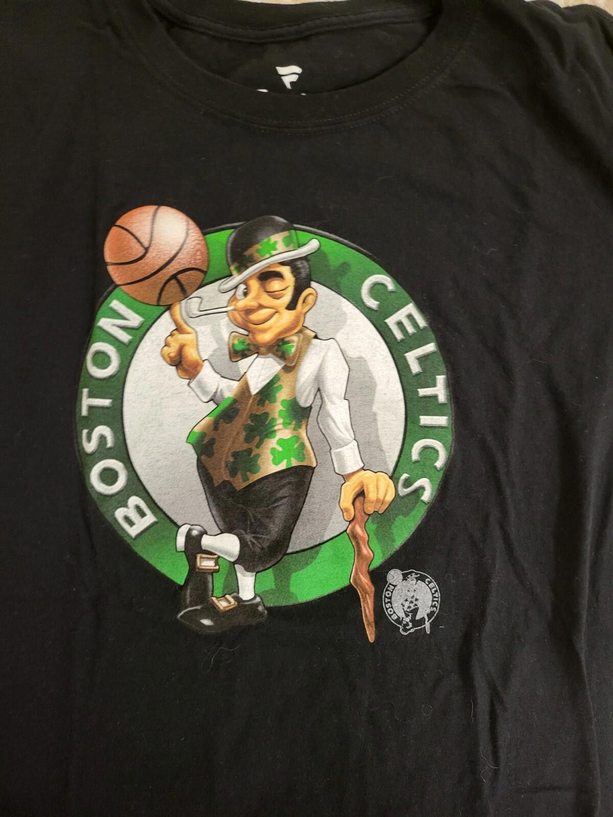 Other Boston Celtics Fanatics Size Large Black Short Sleeve Tshirt Size ONE SIZE - 2 Thumbnail