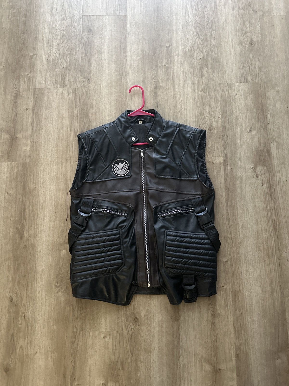 Other × Vintage VINTAGE BIKER VEST Size US M / EU 48-50 / 2 - 1 Thumbnail